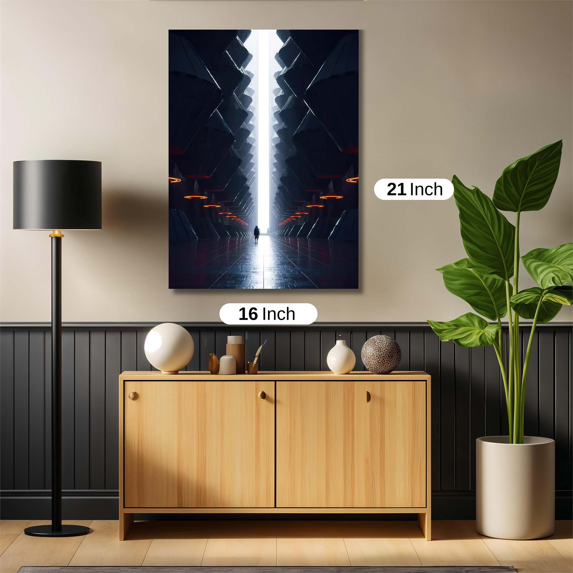 Sunset Serenity Safe Wall Magnetic / M