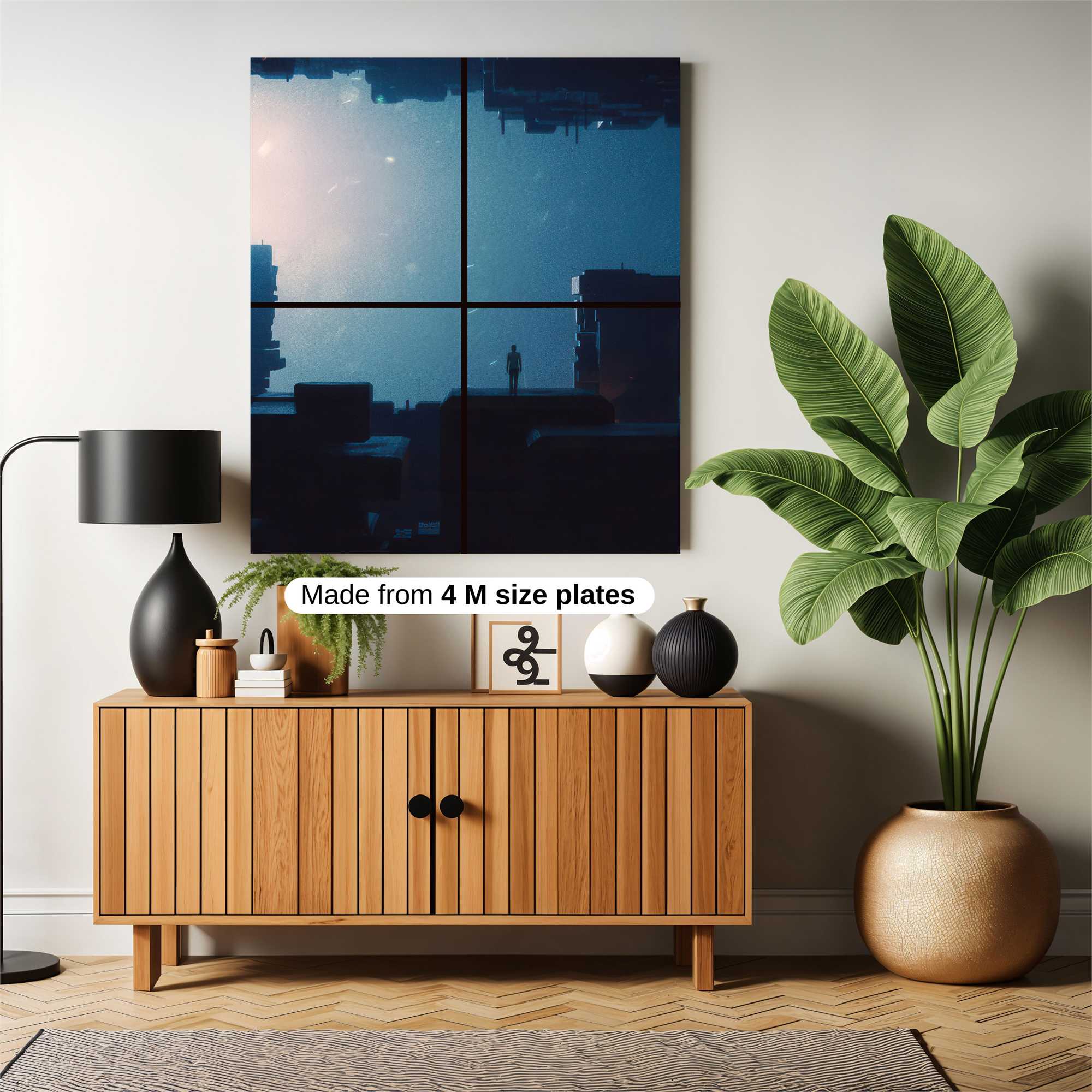 Sunset Serenity Safe Wall Magnetic / M