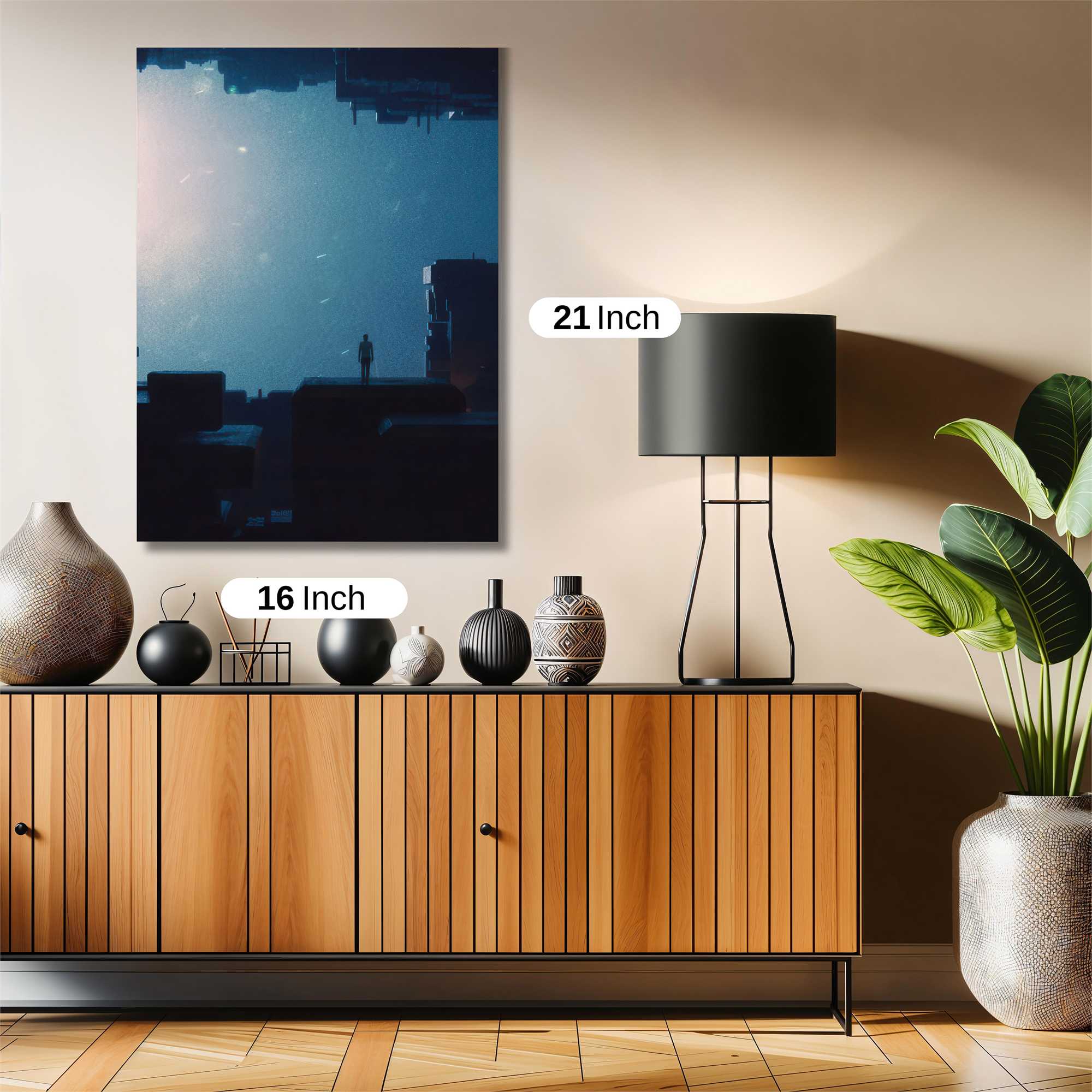 Sunset Serenity Safe Wall Magnetic / M