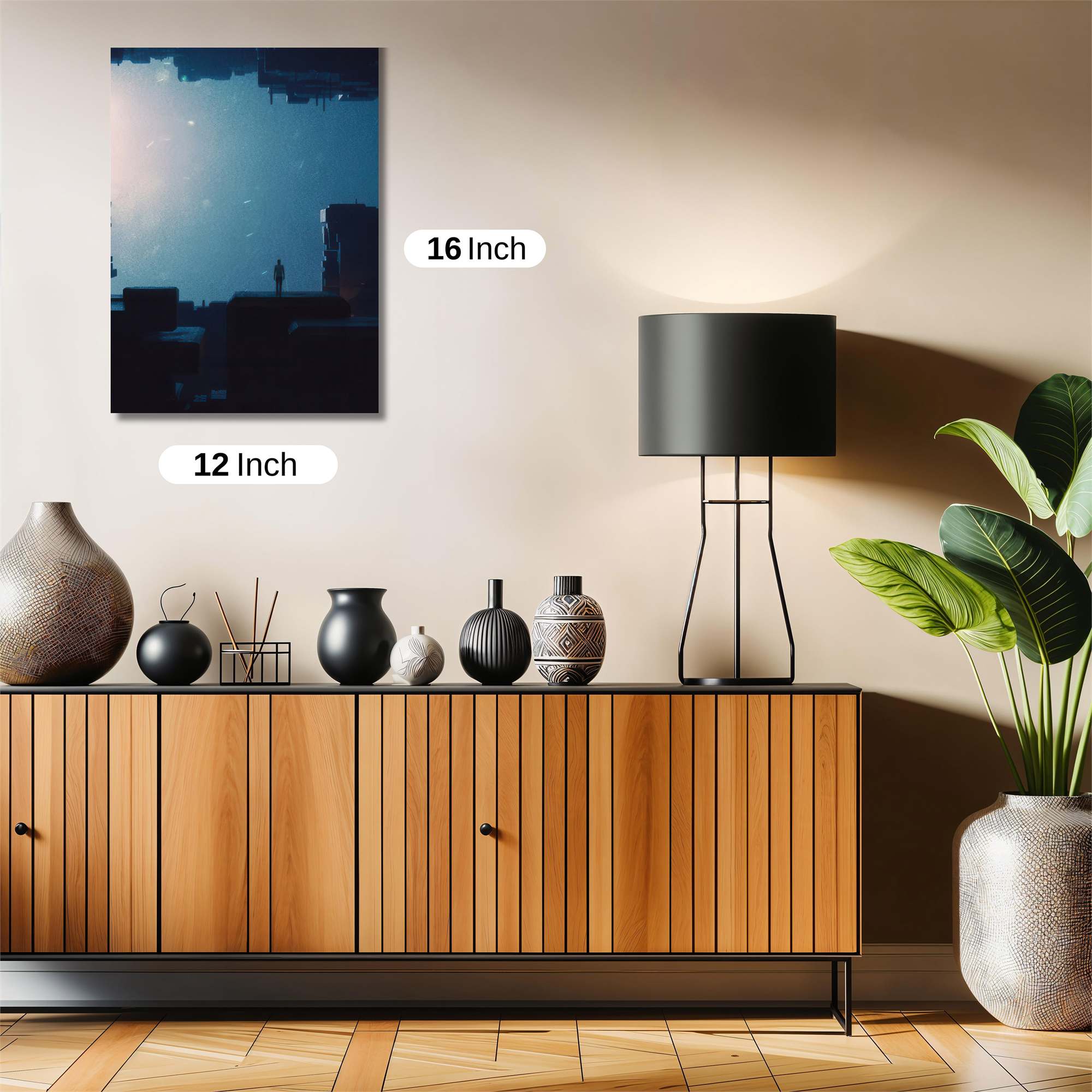 Sunset Serenity Safe Wall Magnetic / M