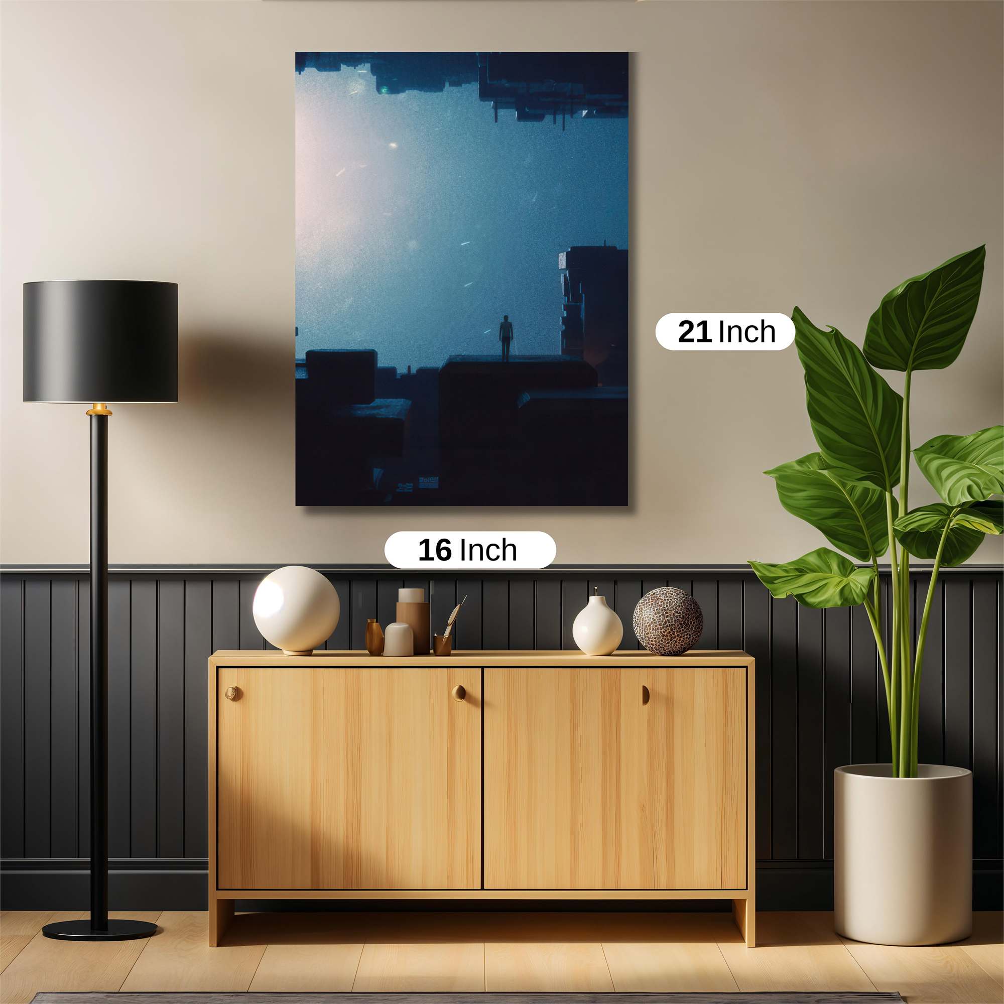 Sunset Serenity Safe Wall Magnetic / M