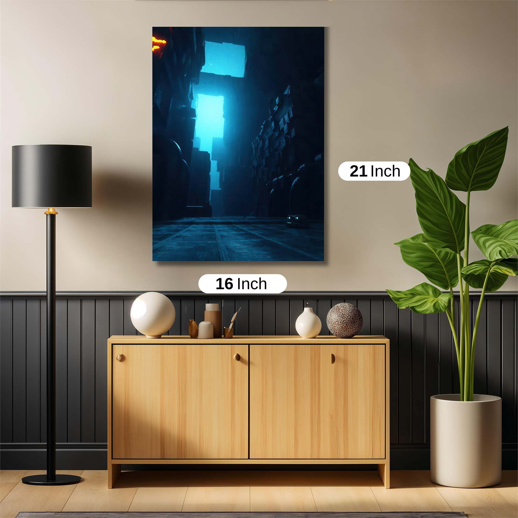 Sunshine Serenity Safe Wall Magnetic / M