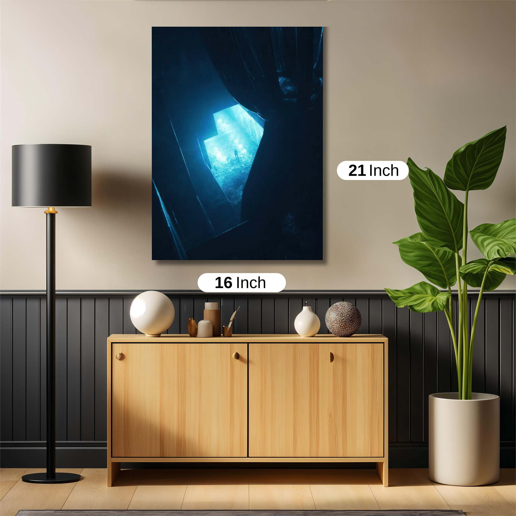 Cottage Serenity Safe Wall Magnetic / M