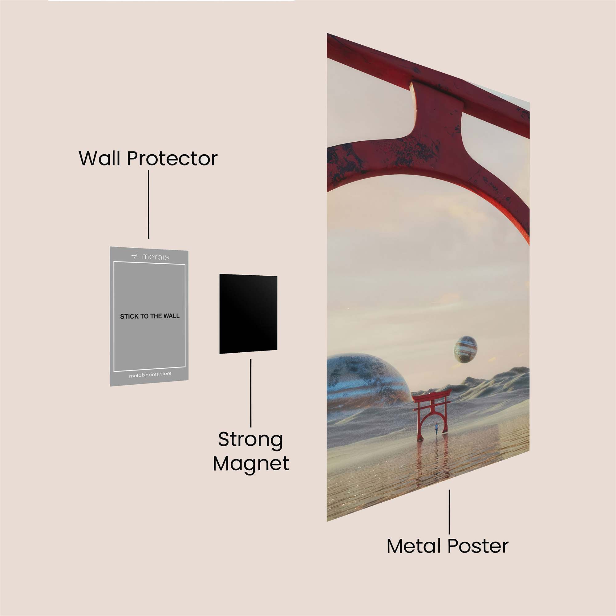 Twilight Serenity Safe Wall Magnetic / M