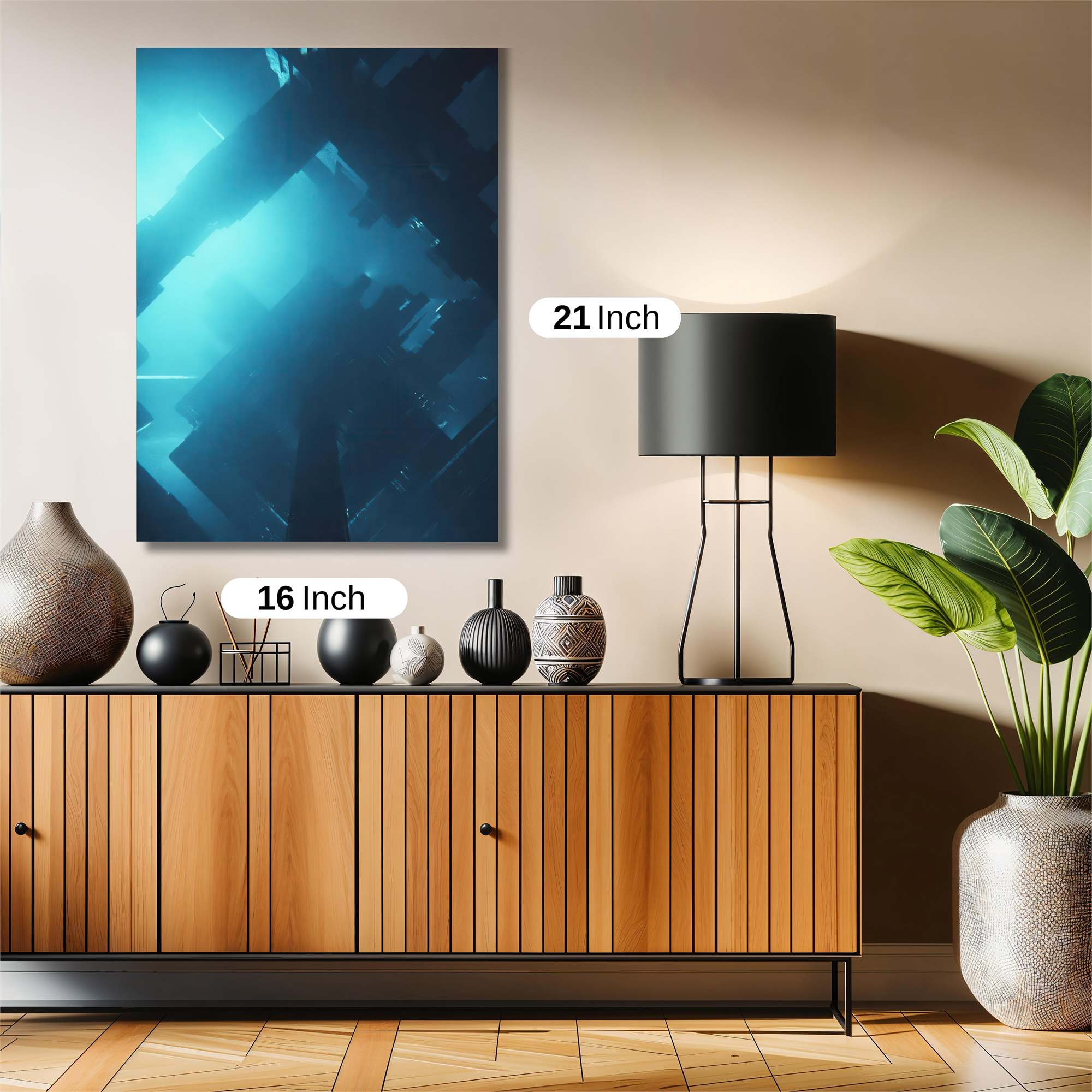 Tropical Twilight Safe Wall Magnetic / M