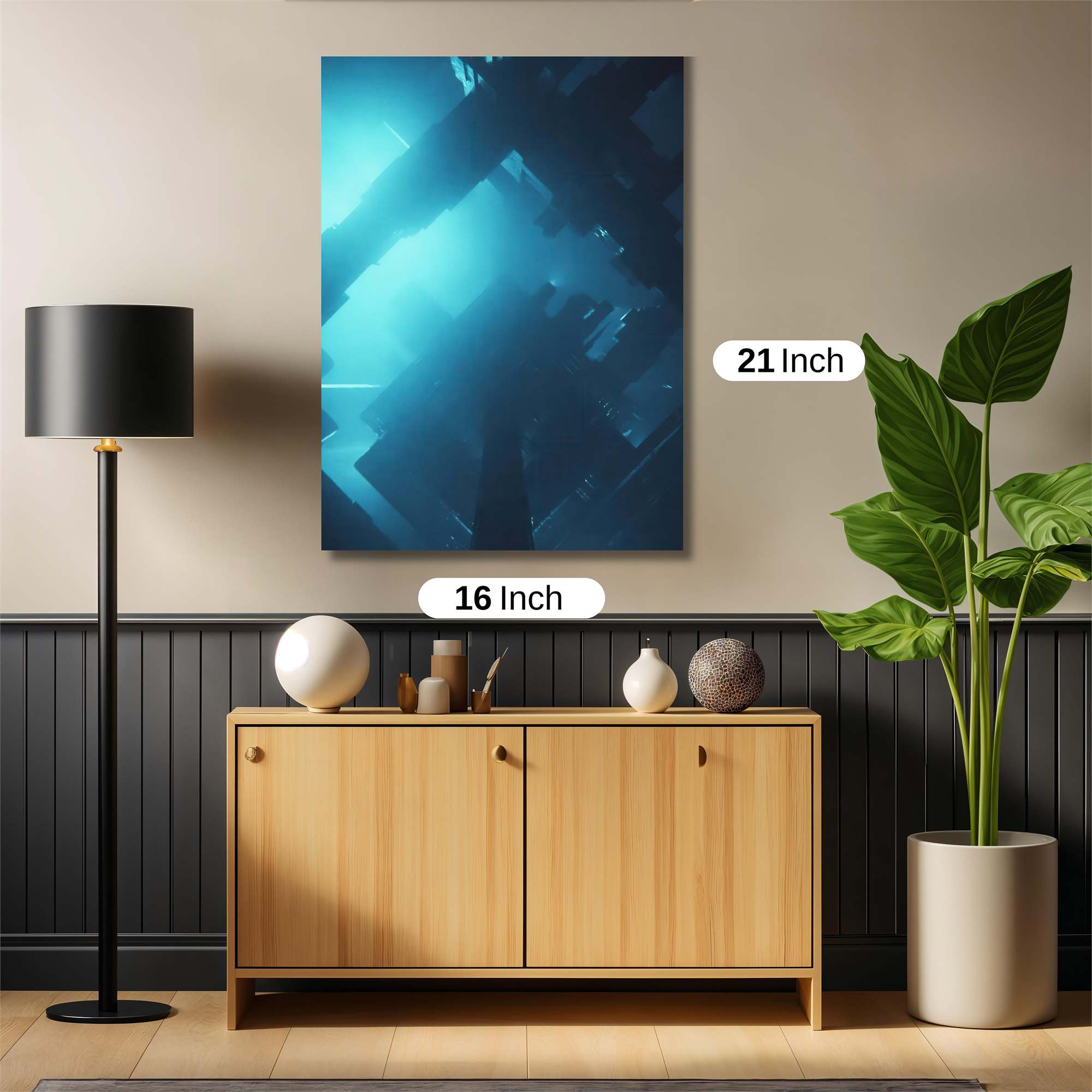 Tropical Twilight Safe Wall Magnetic / M