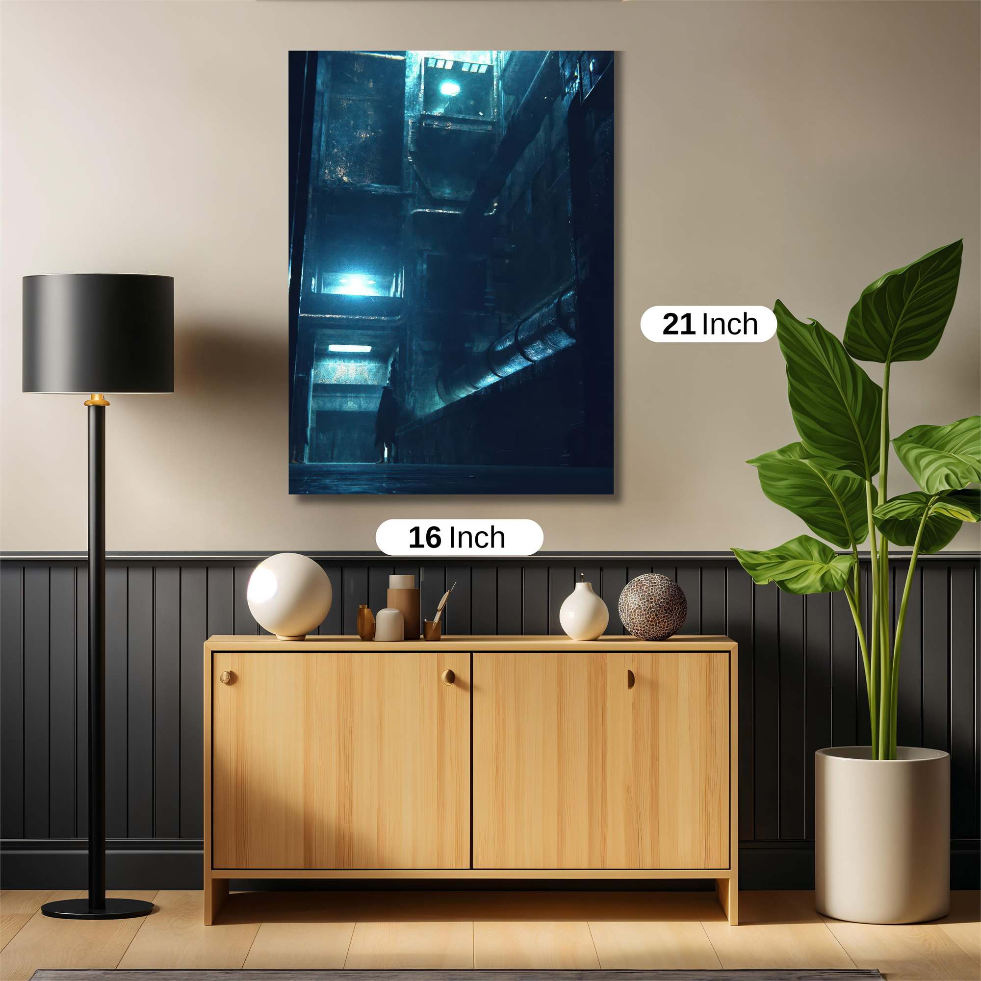 Sunset Serenity Safe Wall Magnetic / M