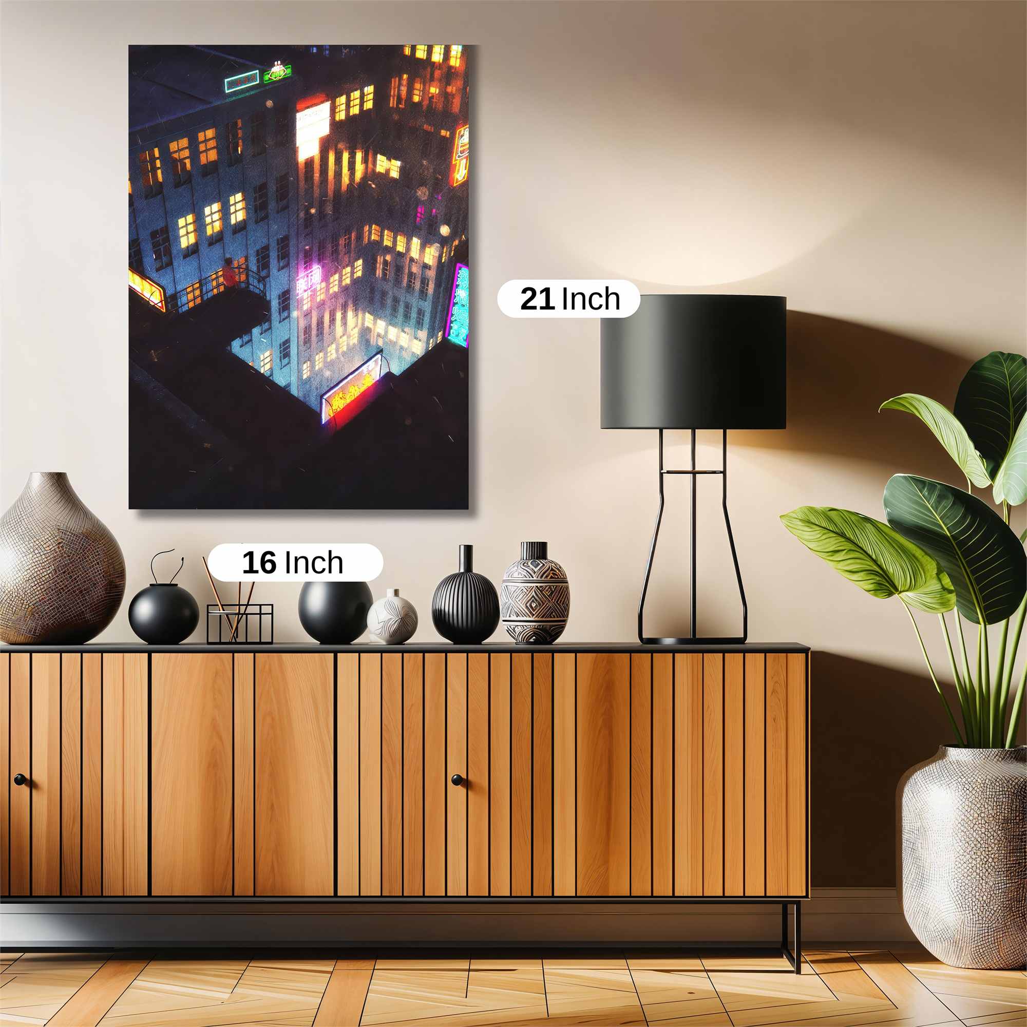 Tropical Serenity Safe Wall Magnetic / M