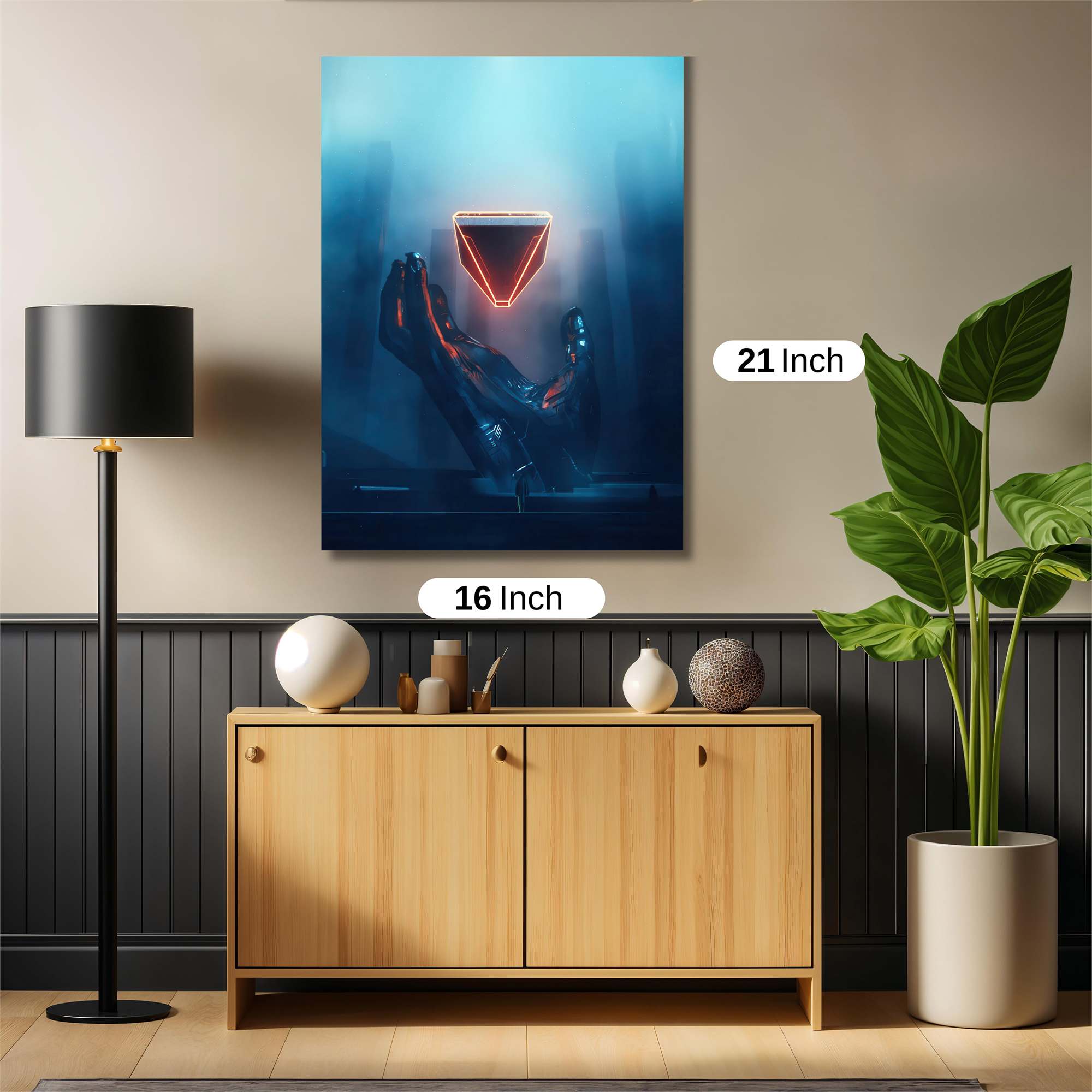 Sky Symphony Safe Wall Magnetic / M