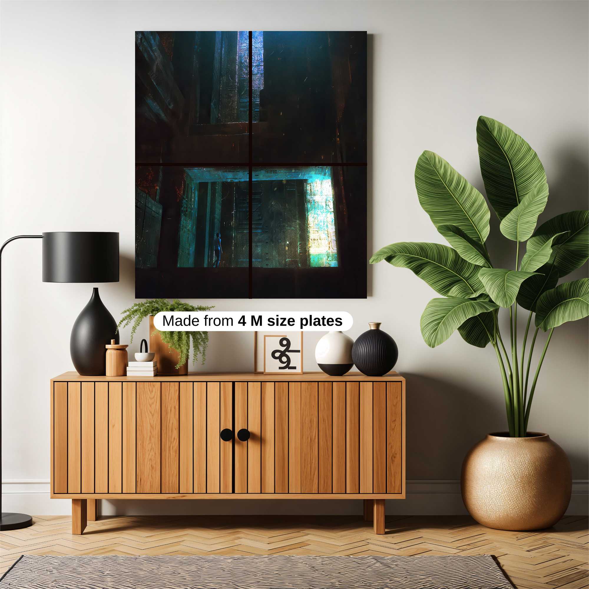 Mountain Serenity Safe Wall Magnetic / M