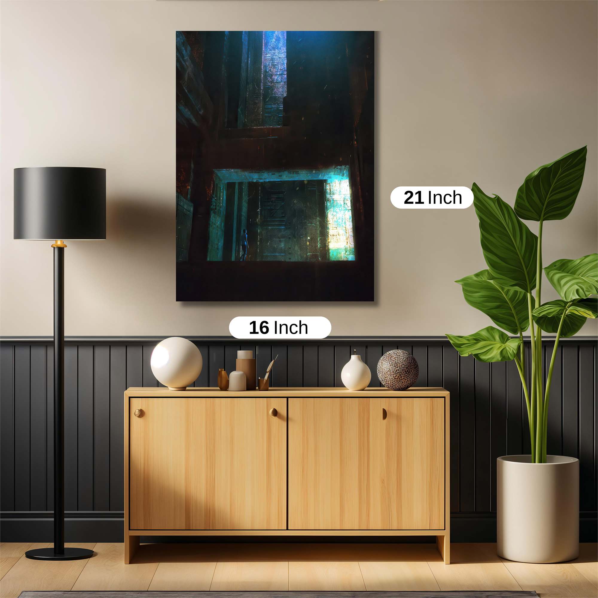 Mountain Serenity Safe Wall Magnetic / M