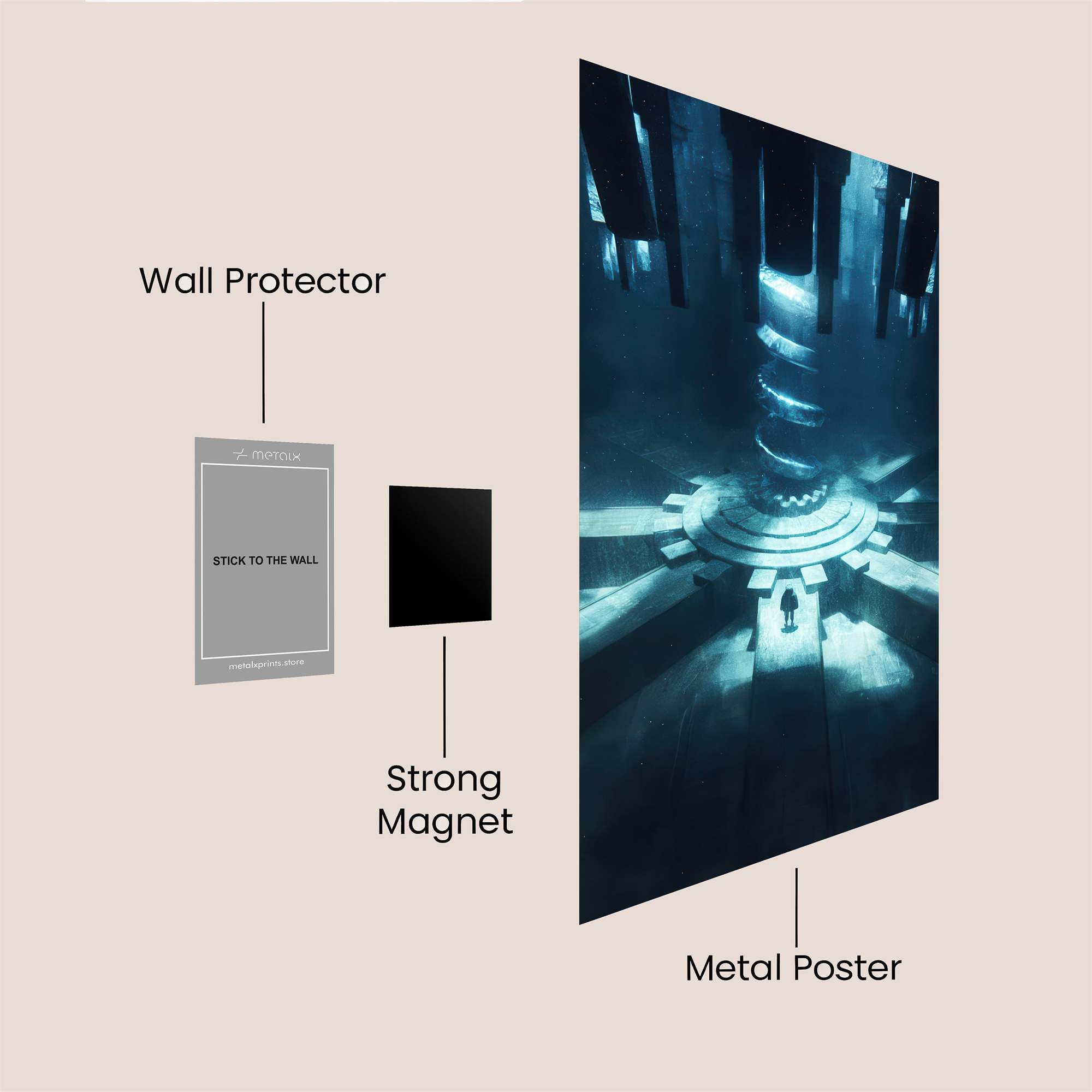 Diner Dream Safe Wall Magnetic / M