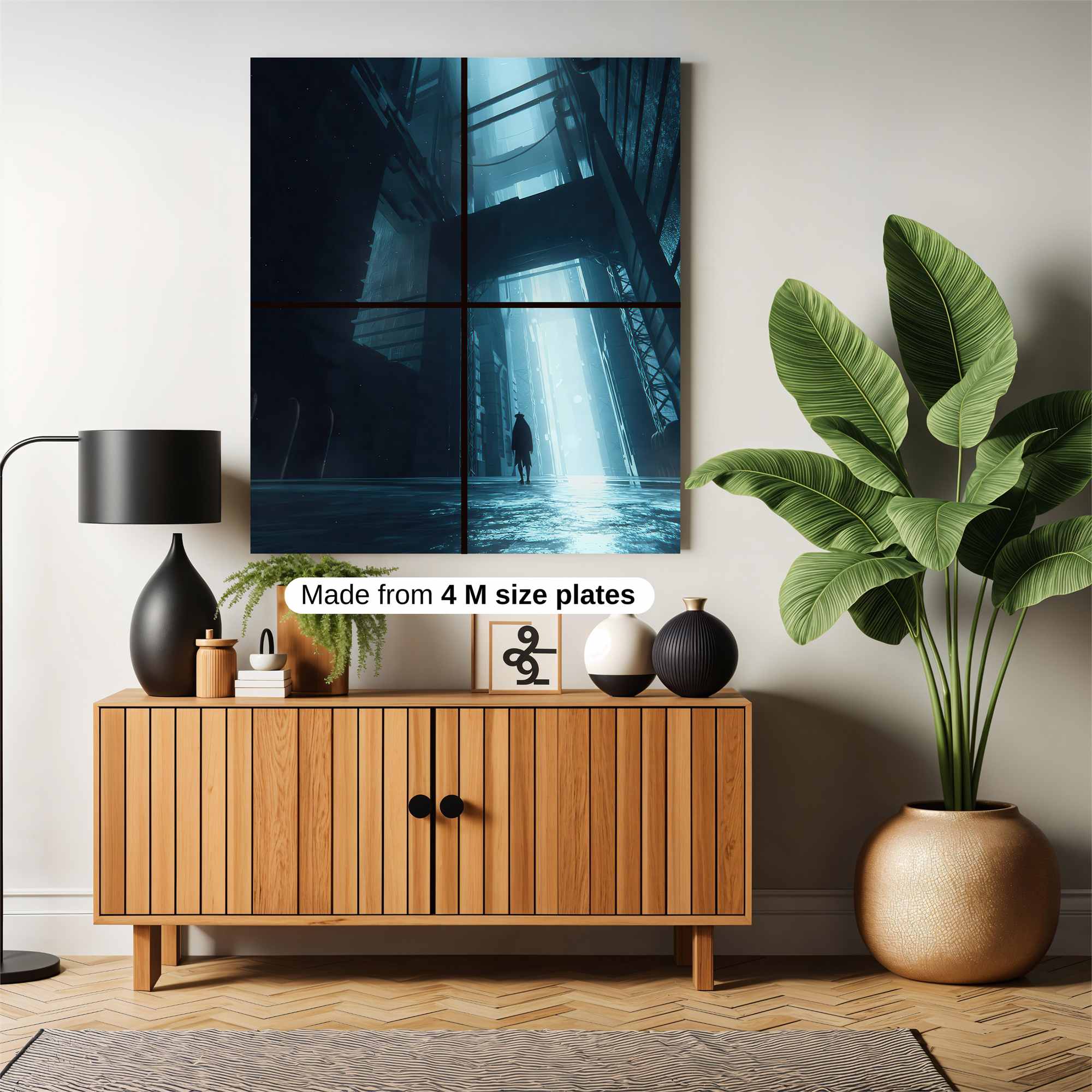 Cabin Tranquility Safe Wall Magnetic / M