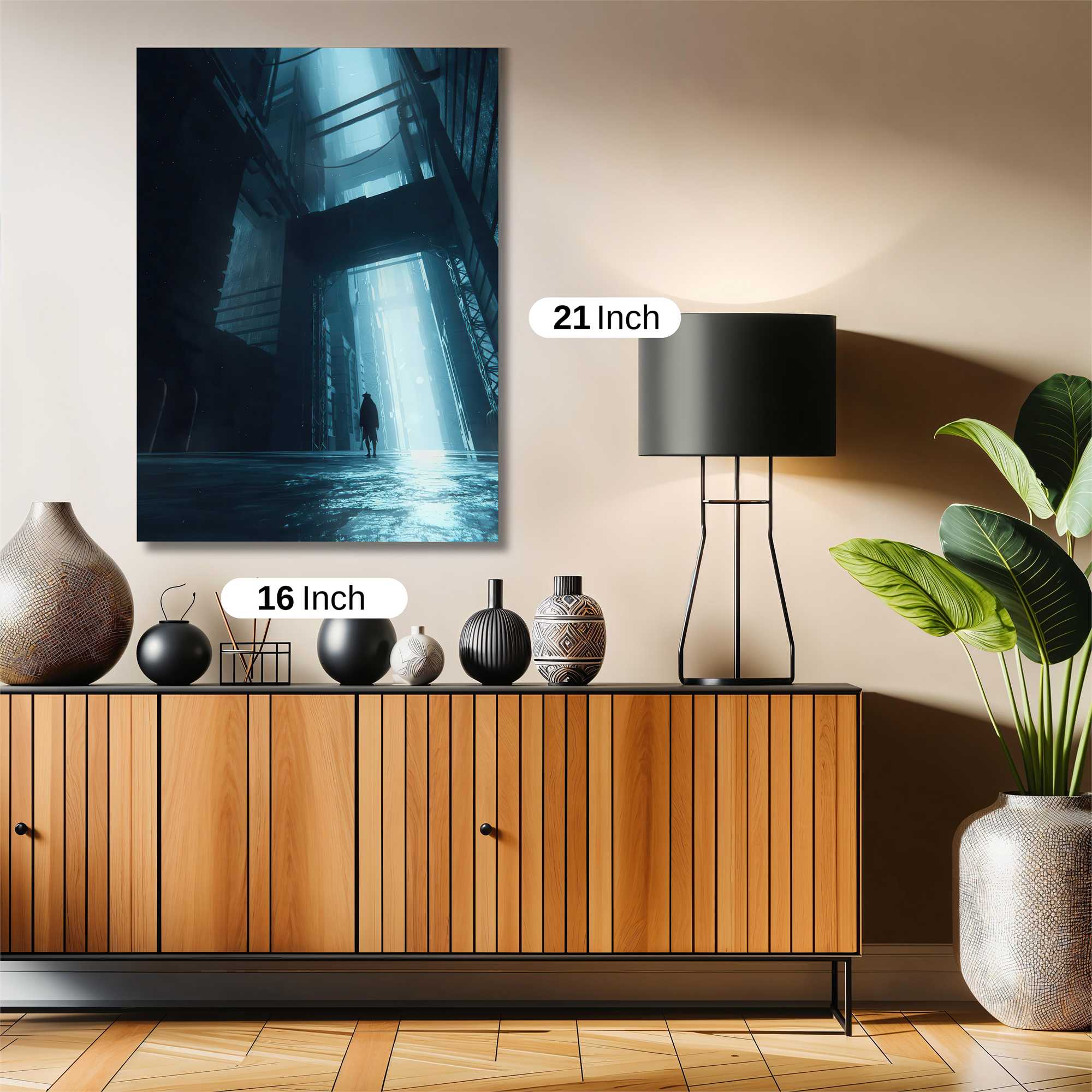 Cabin Tranquility Safe Wall Magnetic / M