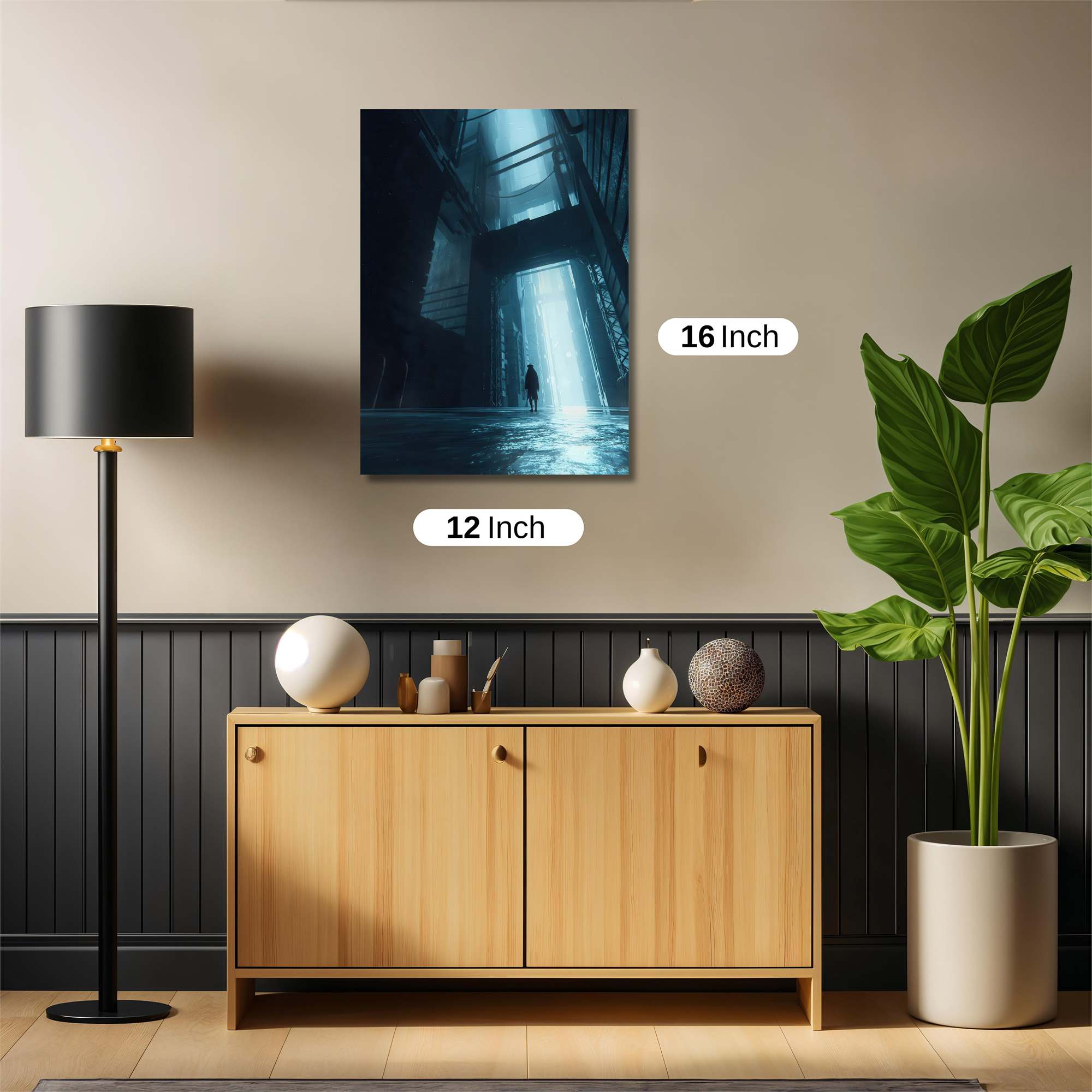 Cabin Tranquility Safe Wall Magnetic / M