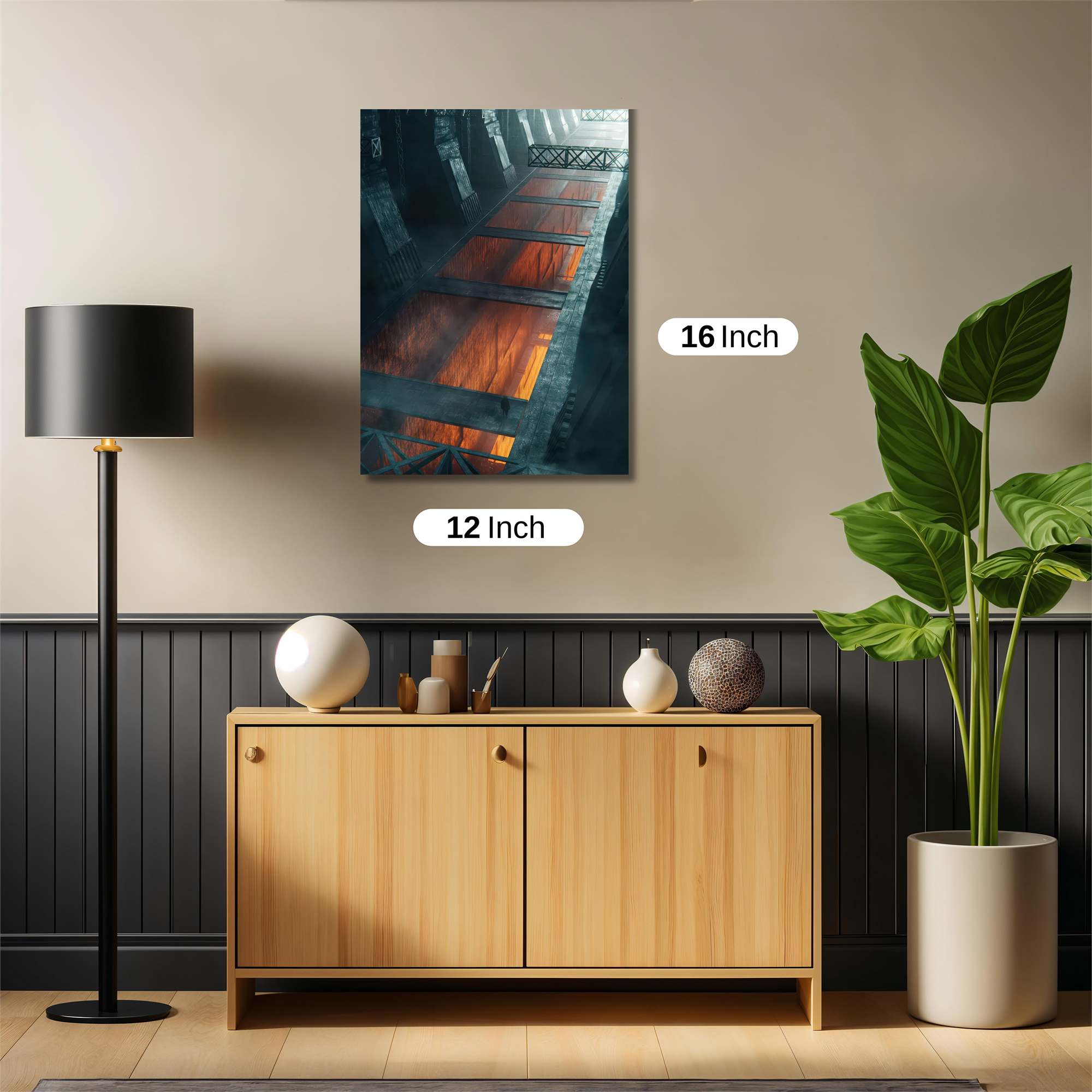 Skyward Serenity Safe Wall Magnetic / M