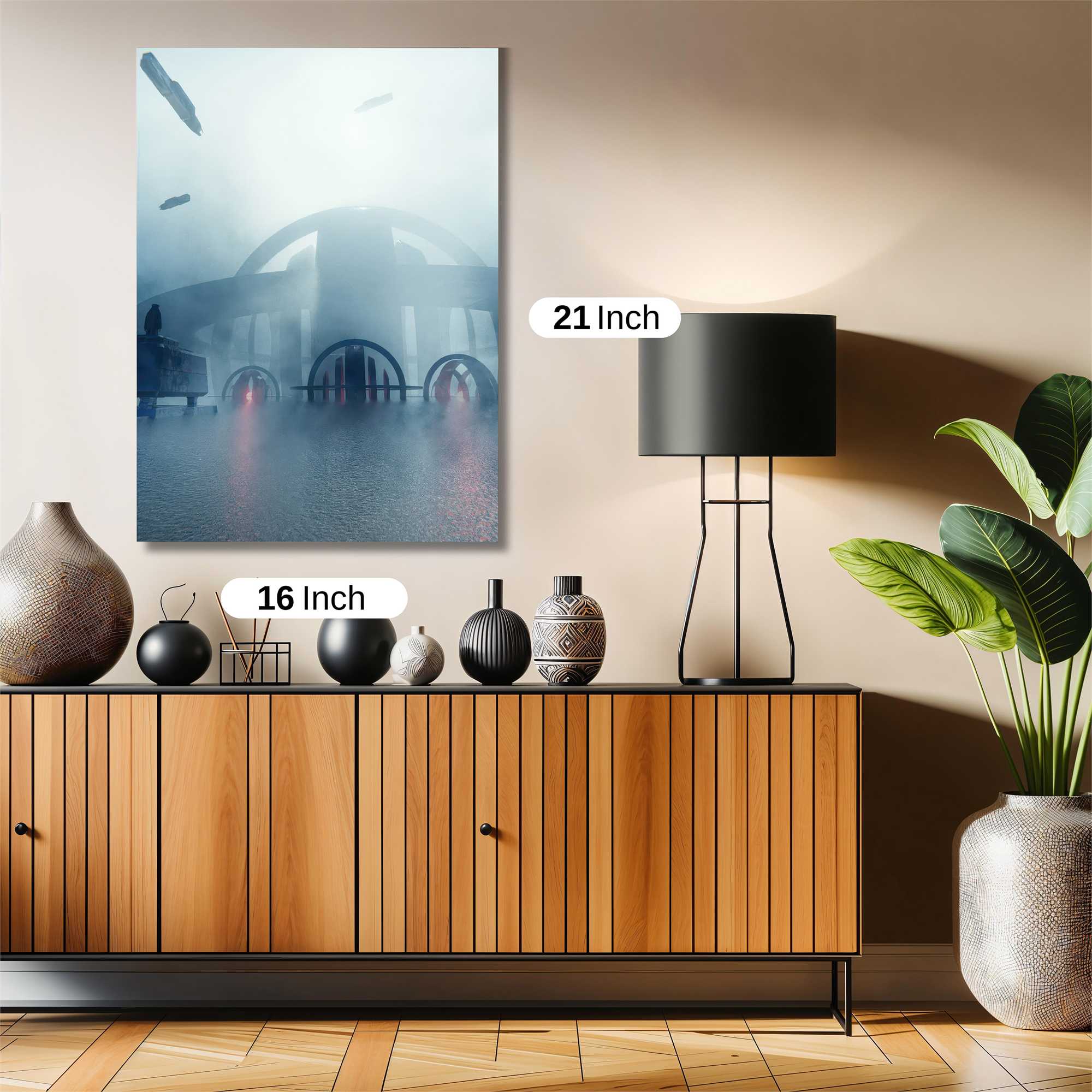 Sunset Serenity Safe Wall Magnetic / M