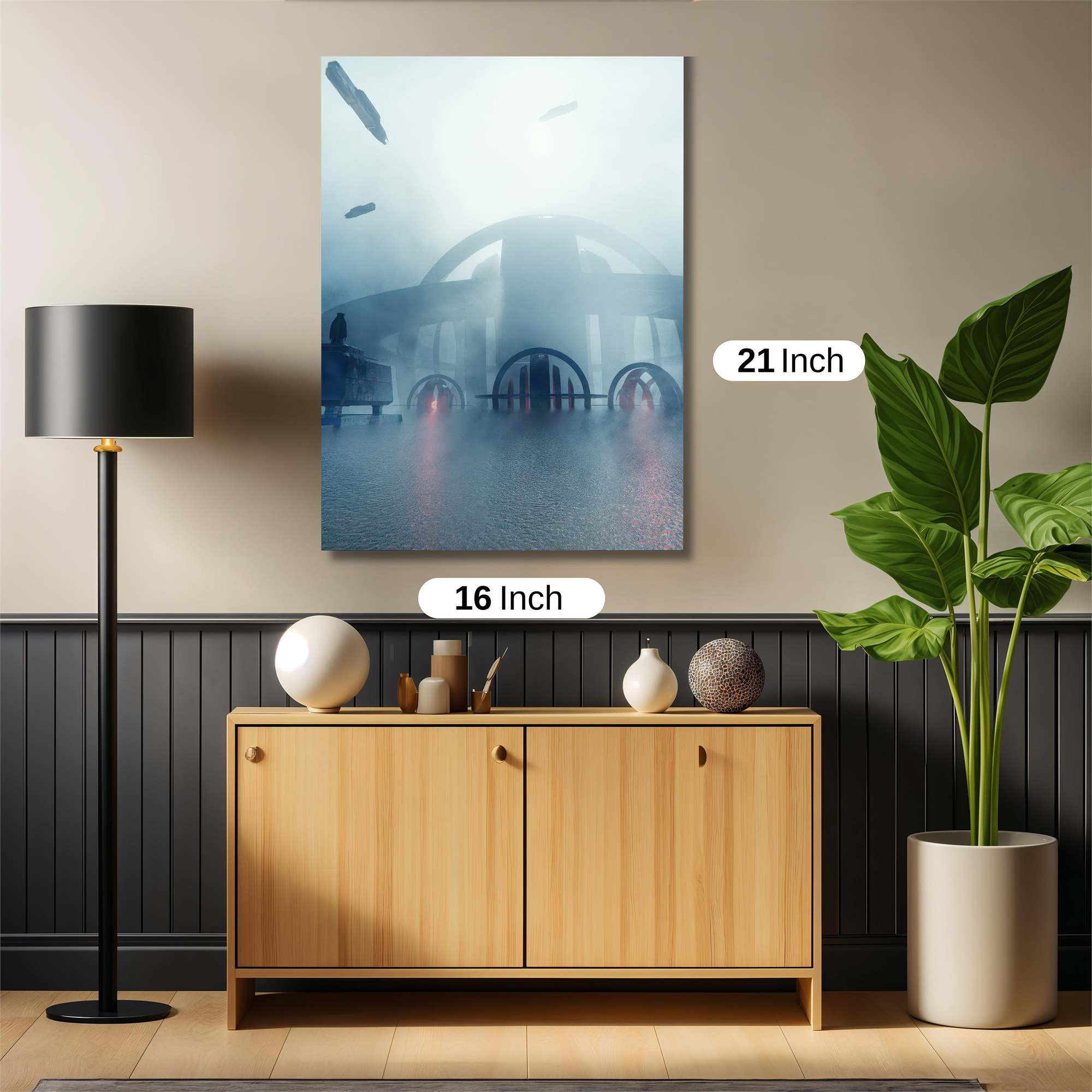 Sunset Serenity Safe Wall Magnetic / M