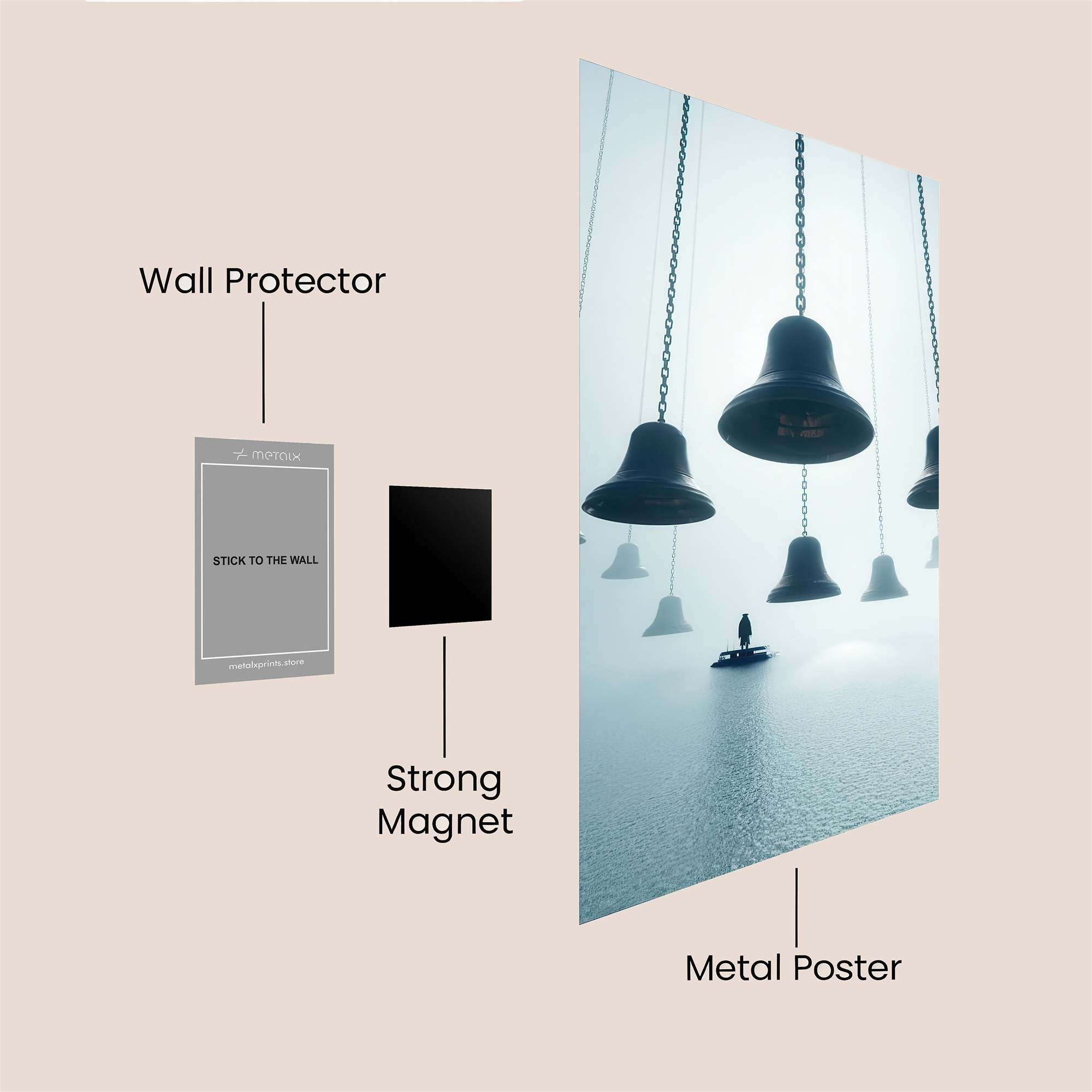 Cabin Serenity Safe Wall Magnetic / M