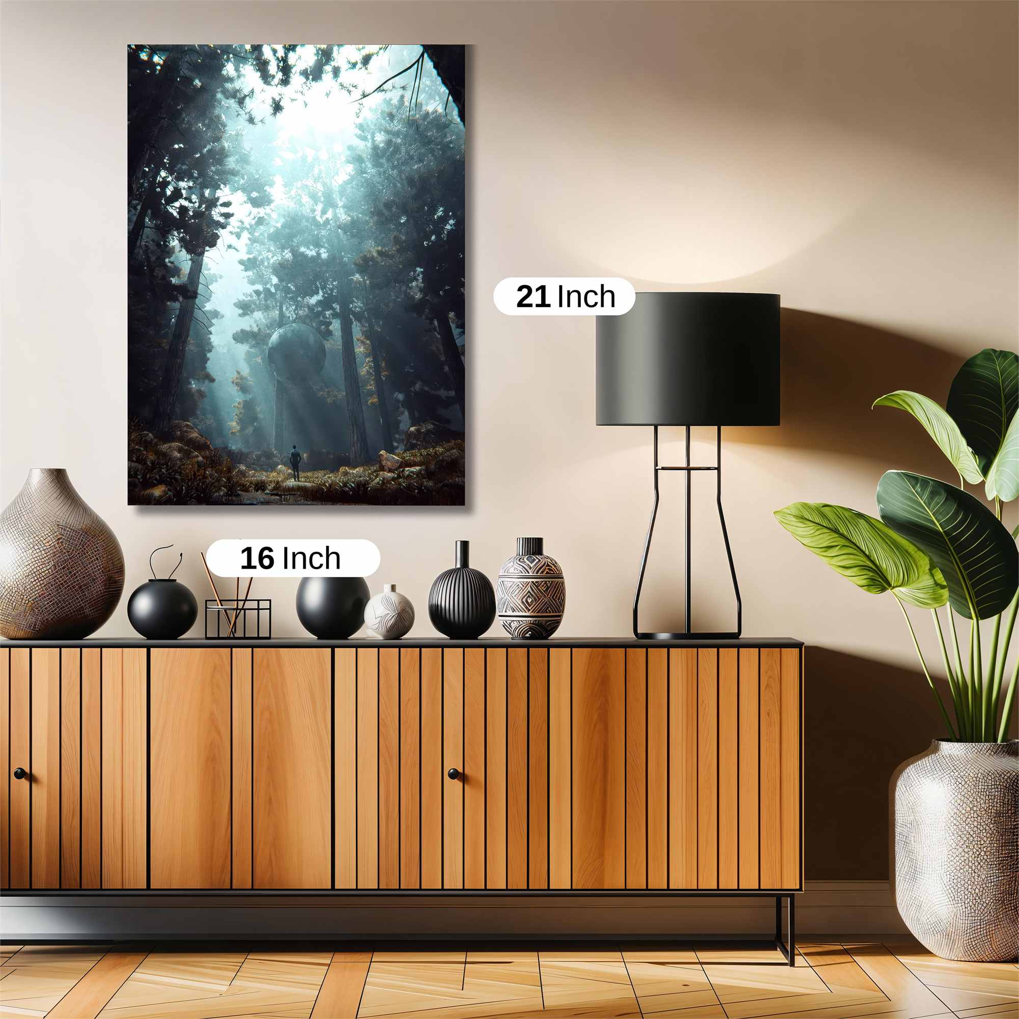 Sunset Serenity Safe Wall Magnetic / M