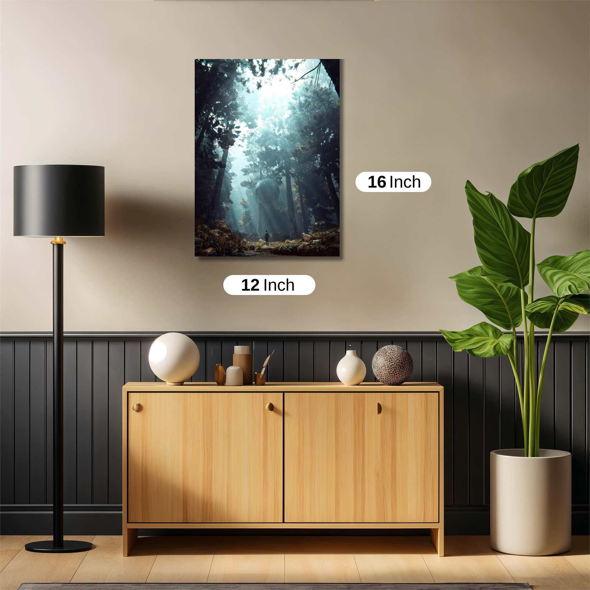 Sunset Serenity Safe Wall Magnetic / M