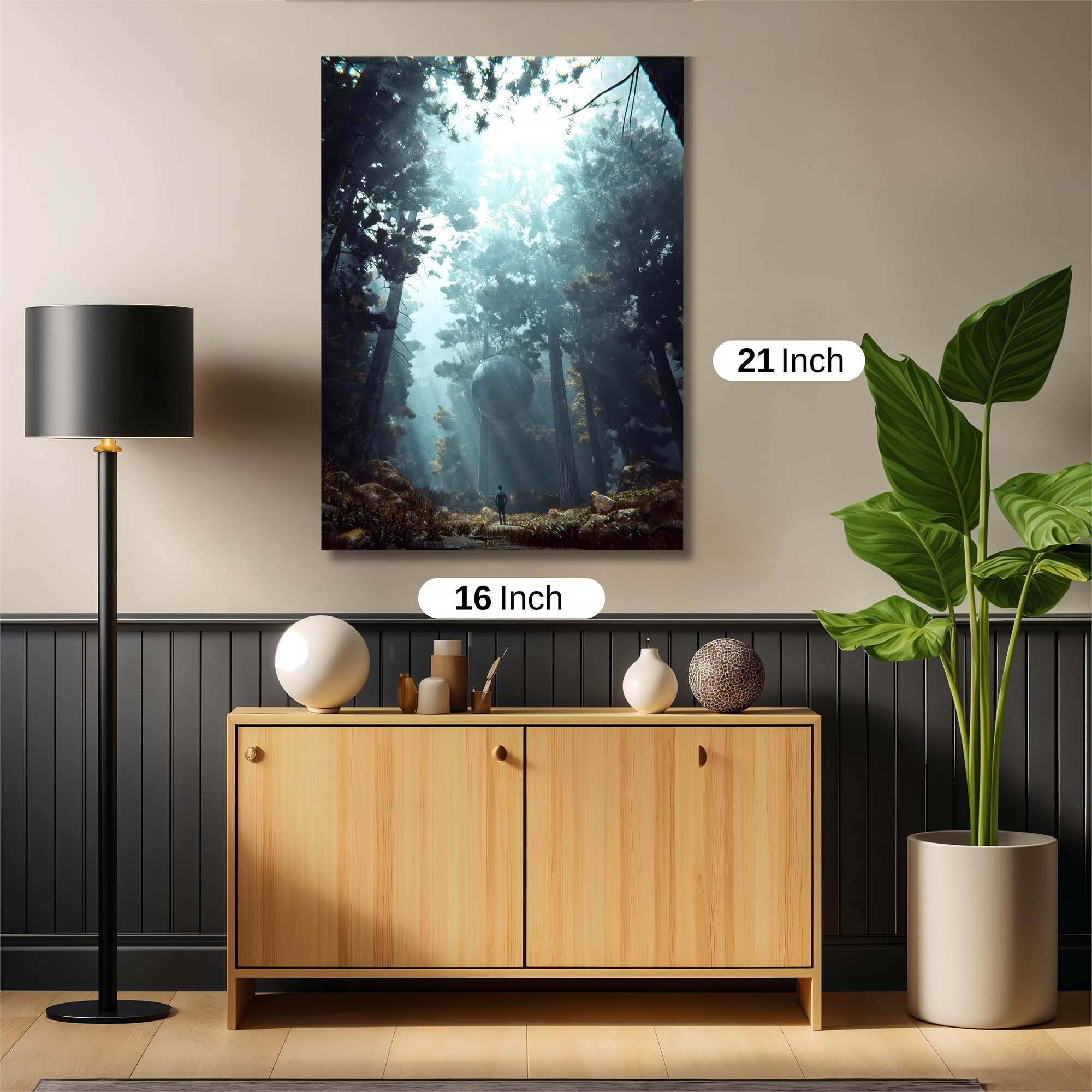 Sunset Serenity Safe Wall Magnetic / M