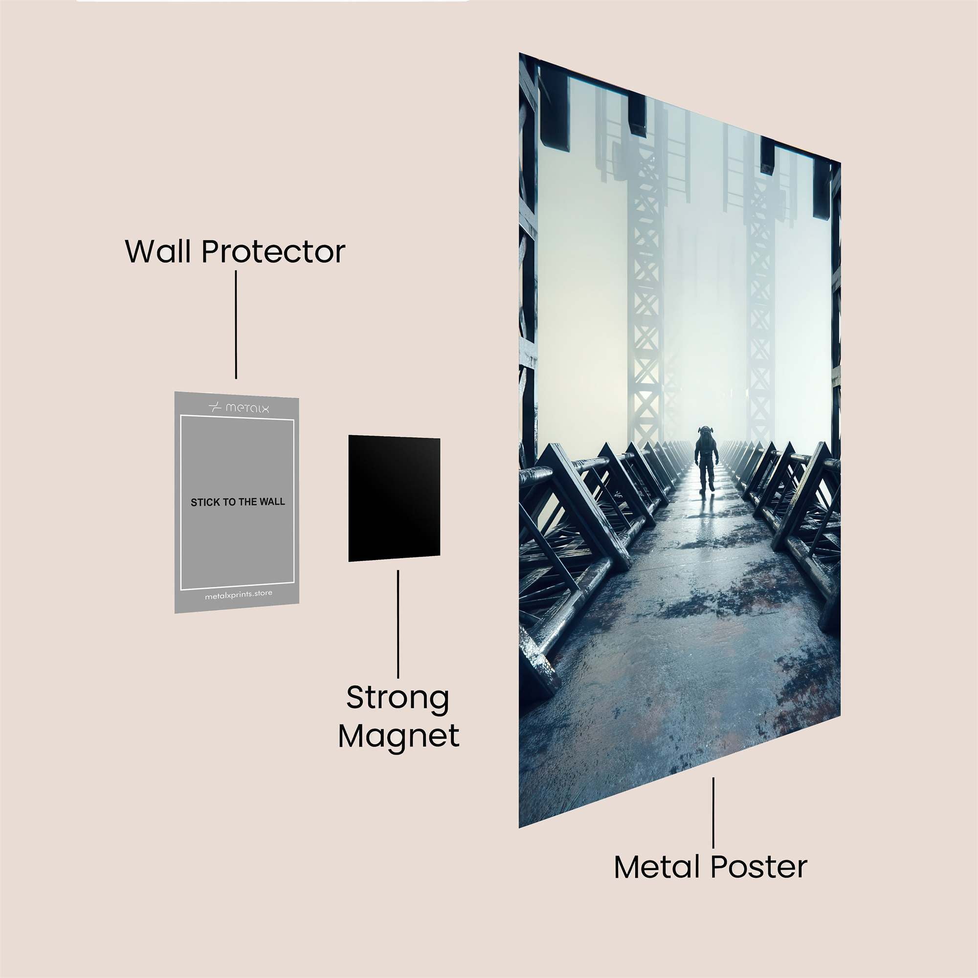 Cottage Bliss Safe Wall Magnetic / M