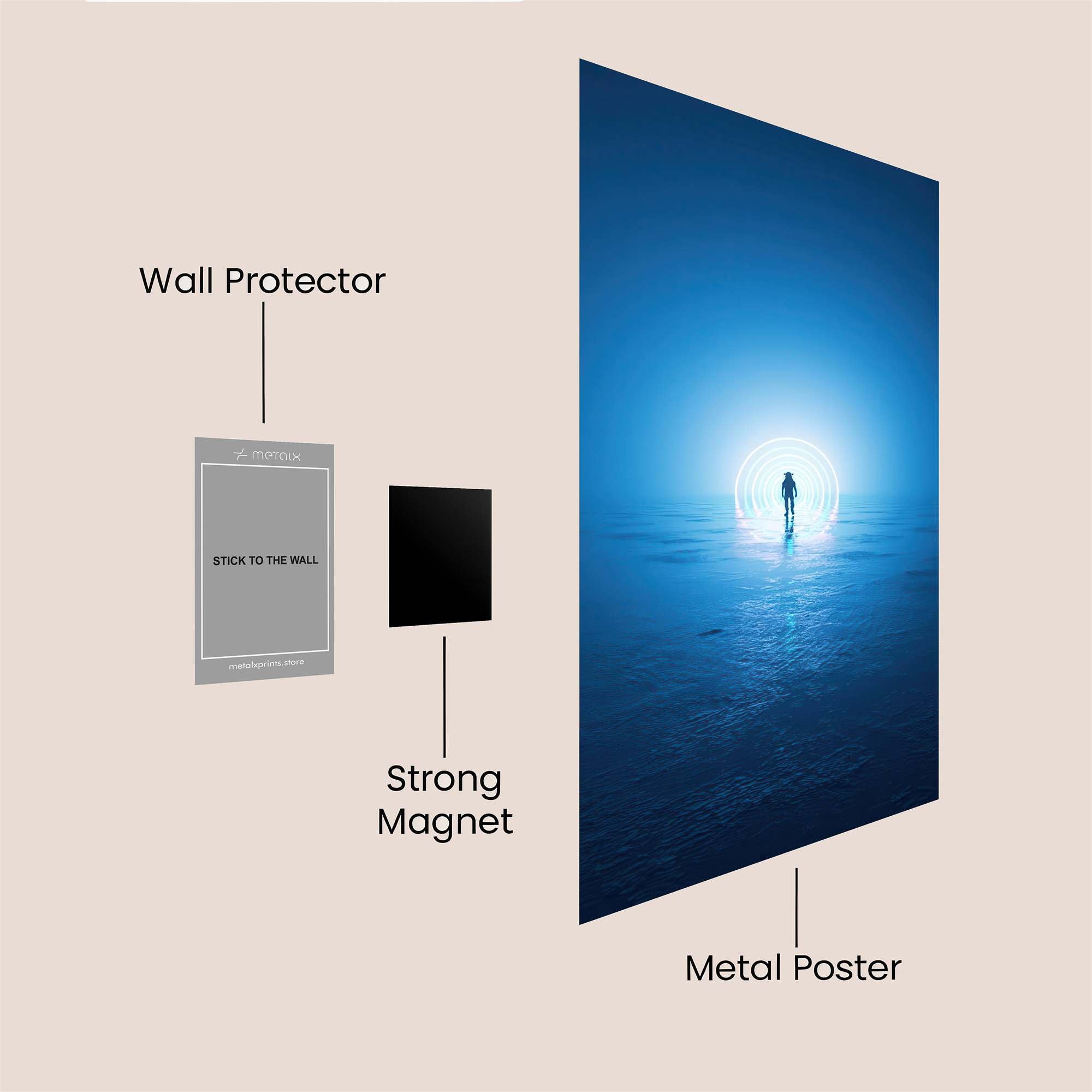 Cabin Serenity Safe Wall Magnetic / M