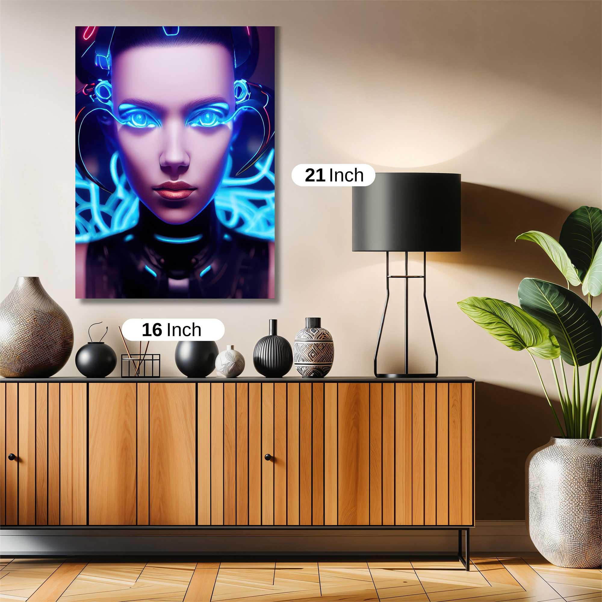 Cyber Enigma Safe Wall Magnetic / M