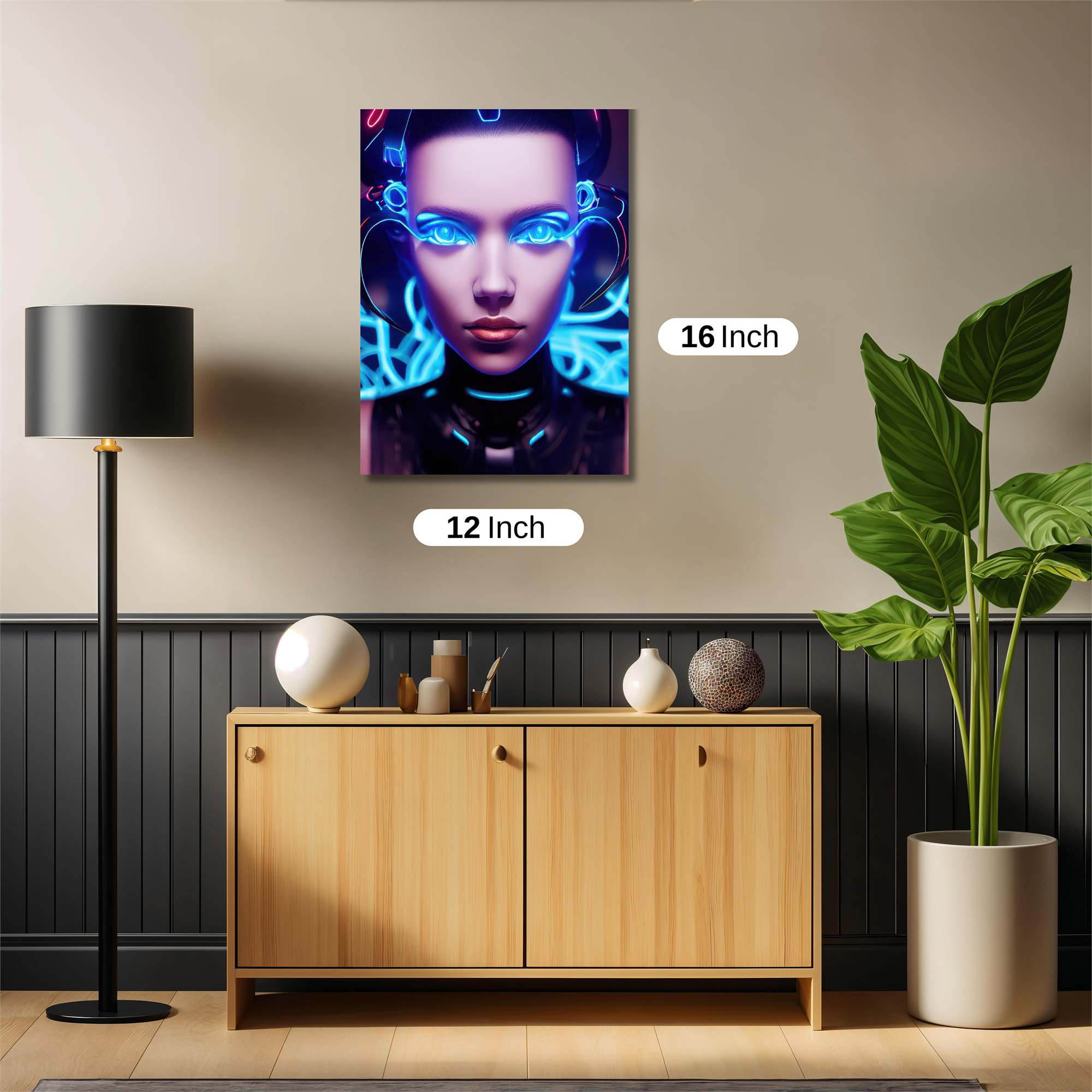 Cyber Enigma Safe Wall Magnetic / M