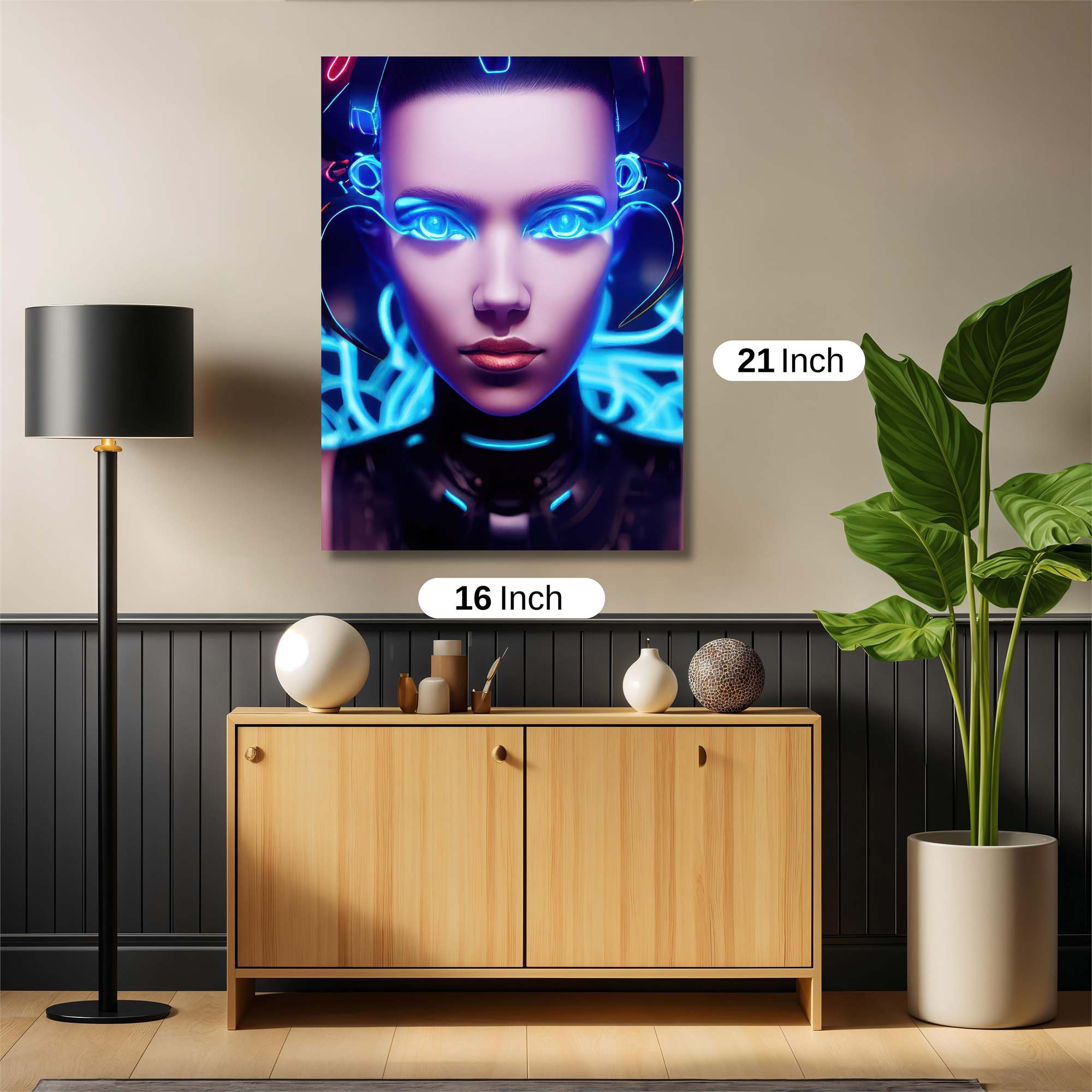 Cyber Enigma Safe Wall Magnetic / M