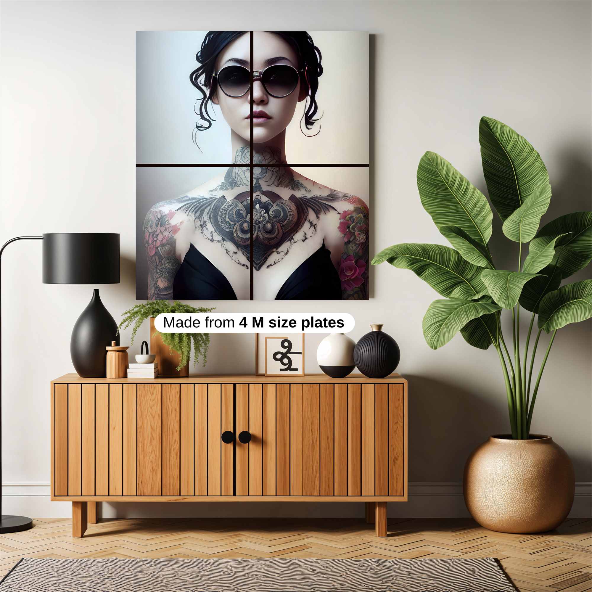 Tattoo Enigma Safe Wall Magnetic / M