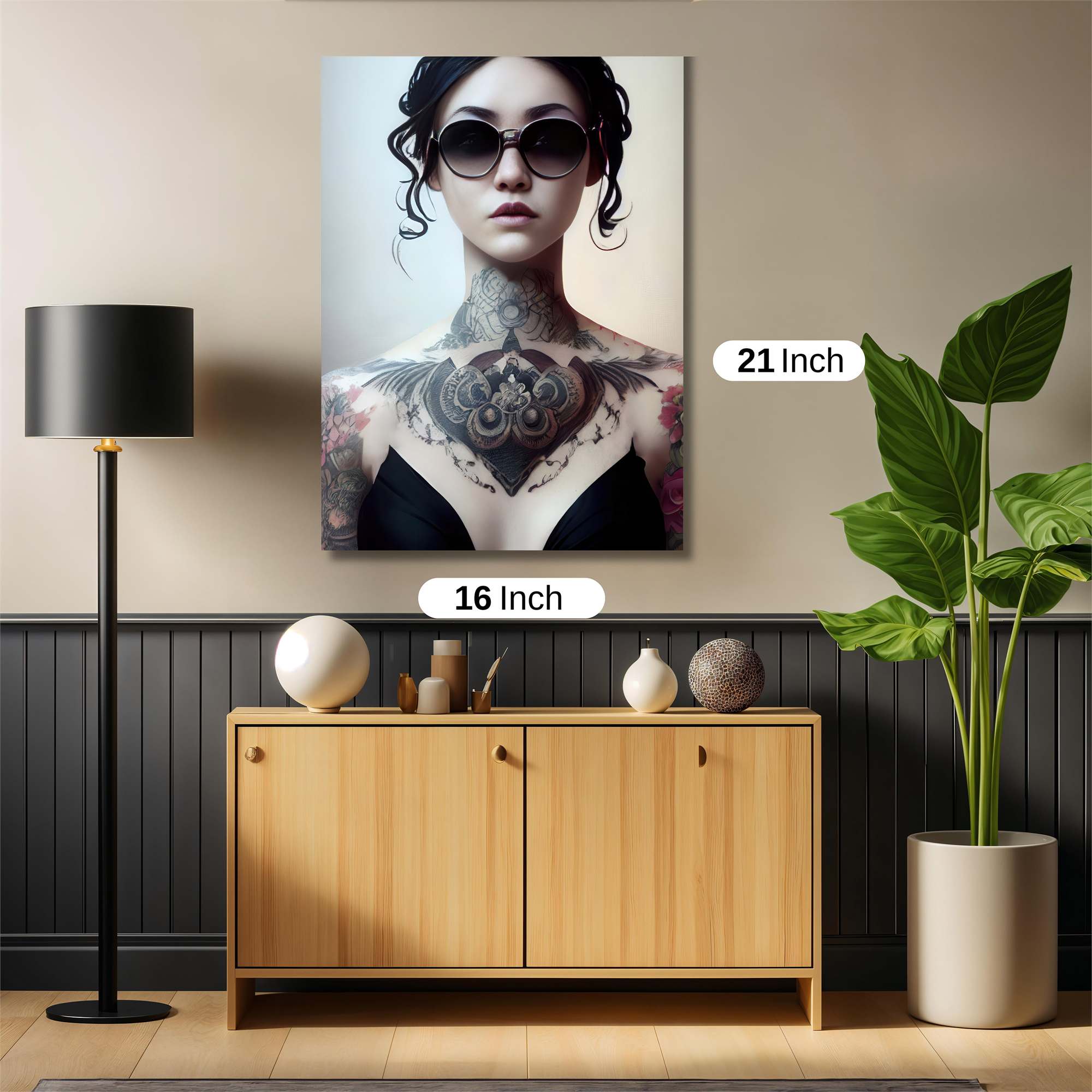 Tattoo Enigma Safe Wall Magnetic / M