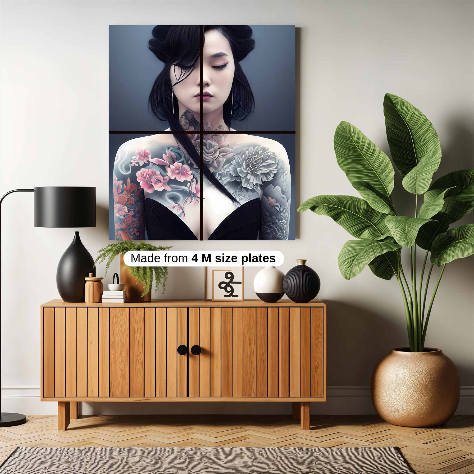 Floral Enigma Safe Wall Magnetic / M