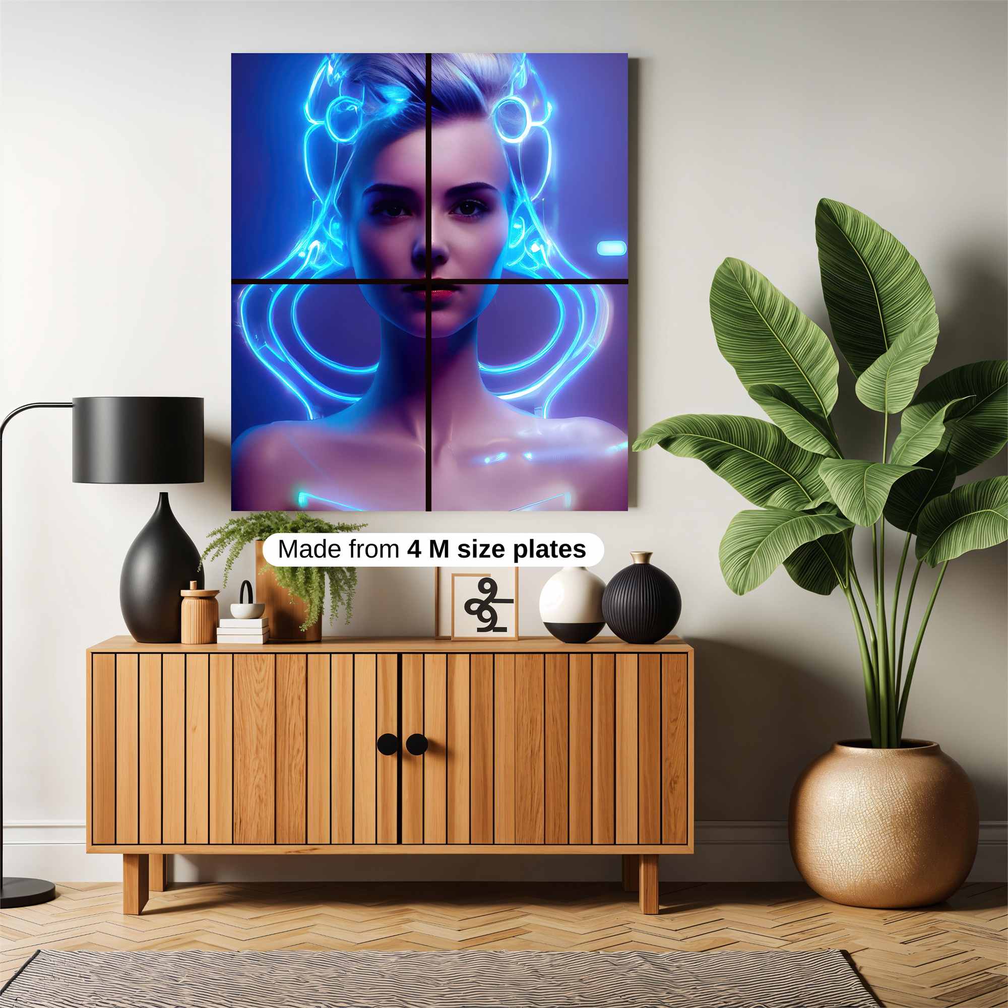 Neon Enigma Safe Wall Magnetic / M