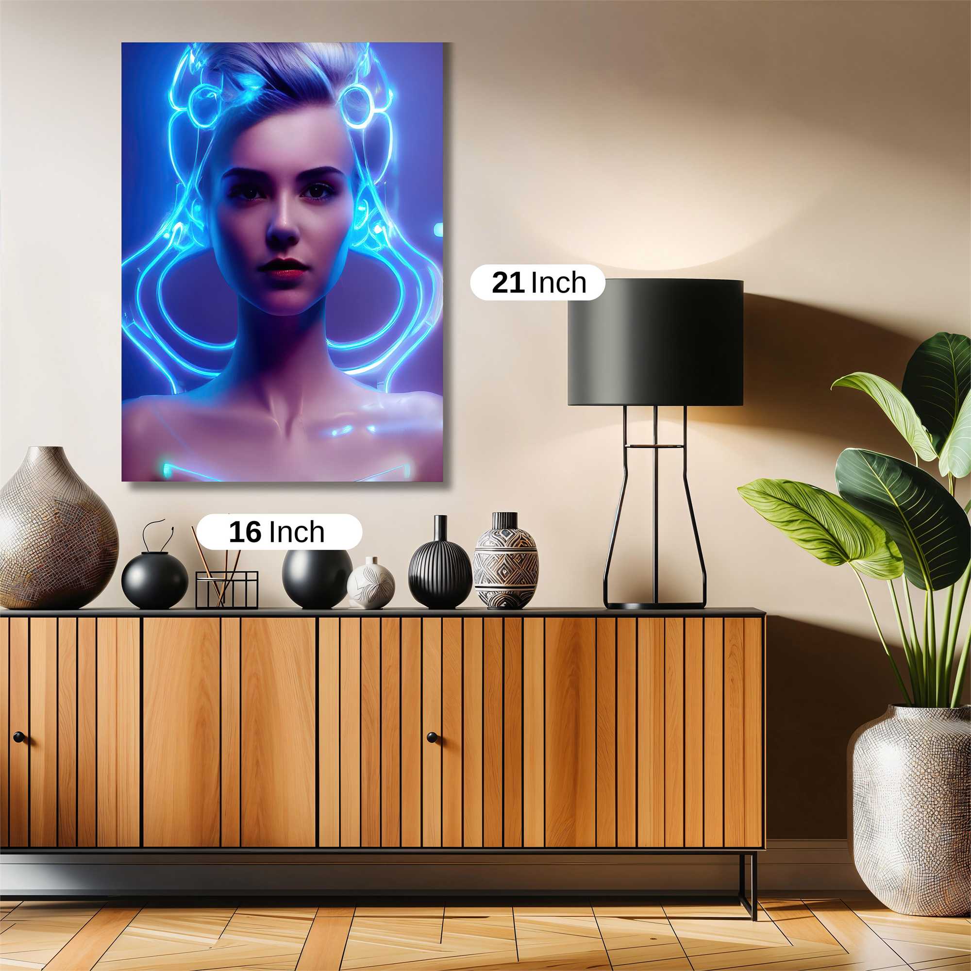 Neon Enigma Safe Wall Magnetic / M