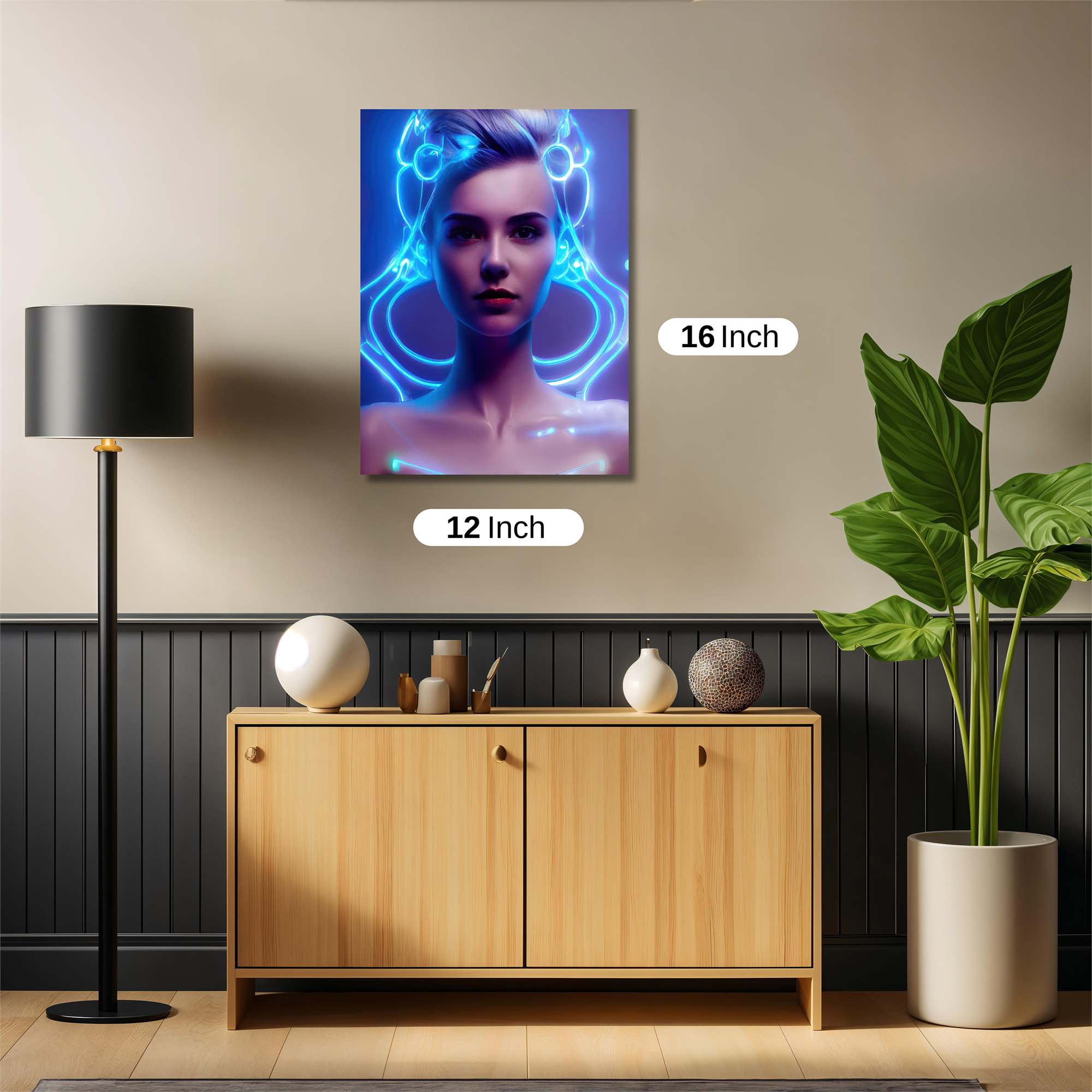 Neon Enigma Safe Wall Magnetic / M