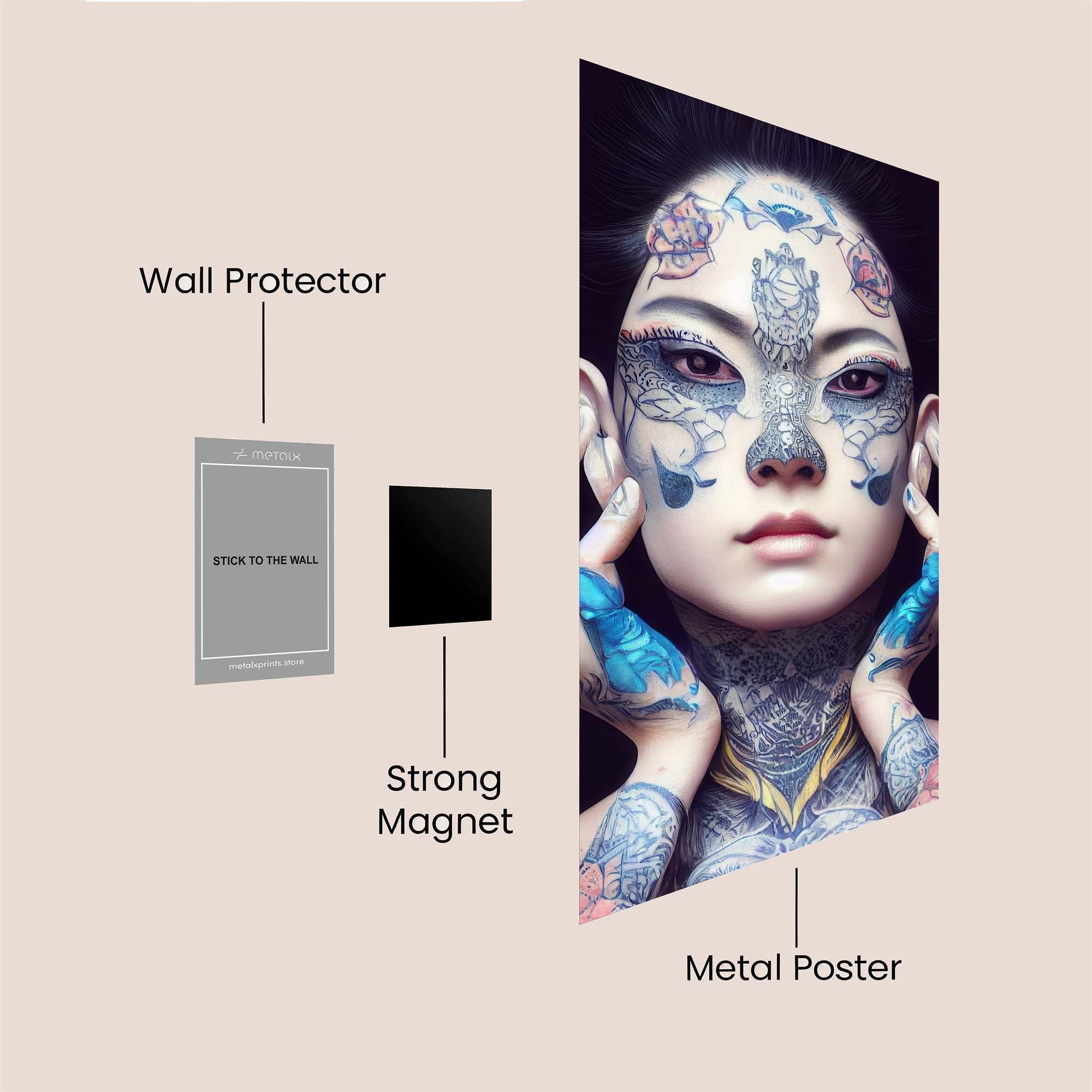 Mystic Enigma Safe Wall Magnetic / M