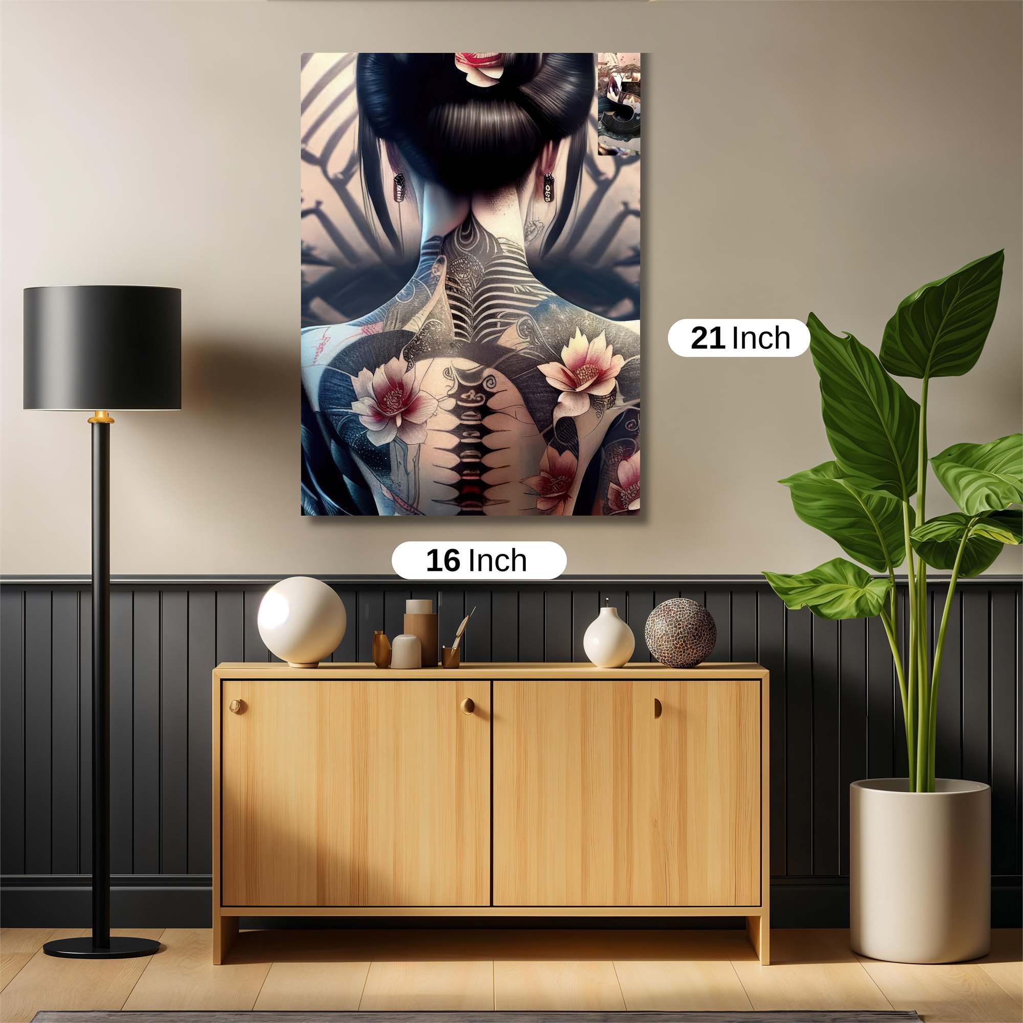 Geisha Enigma Safe Wall Magnetic / M