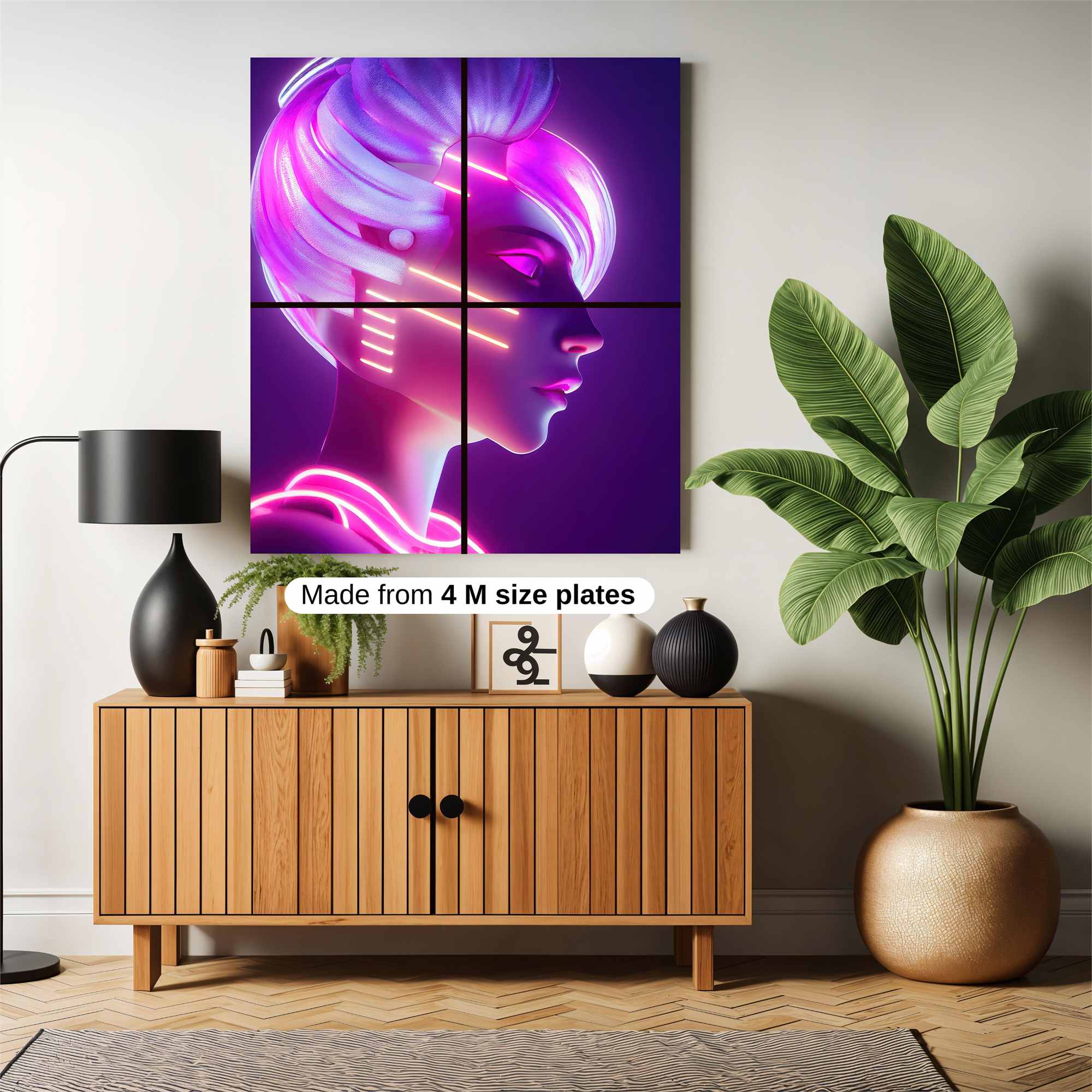 Neon Enigma Safe Wall Magnetic / M