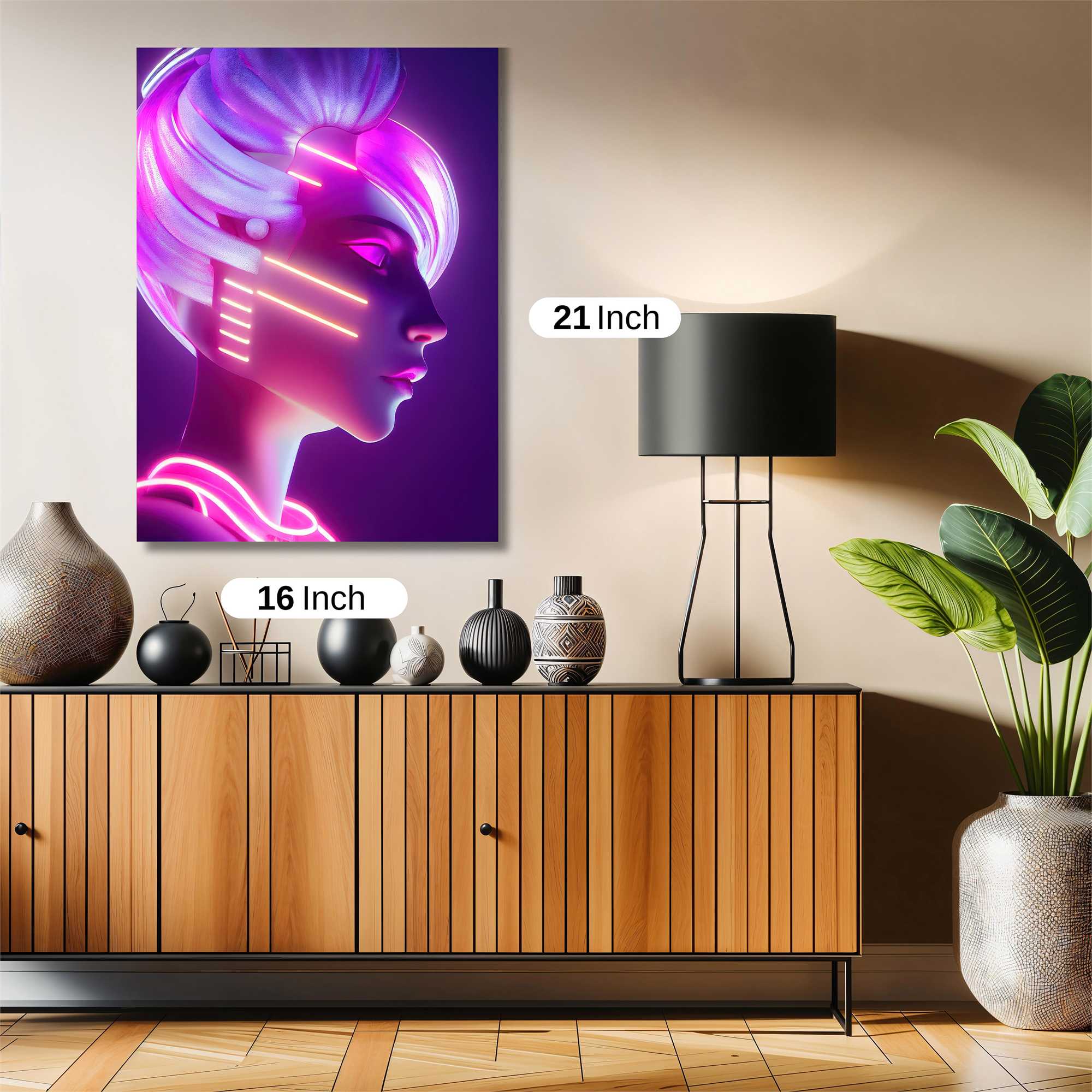 Neon Enigma Safe Wall Magnetic / M