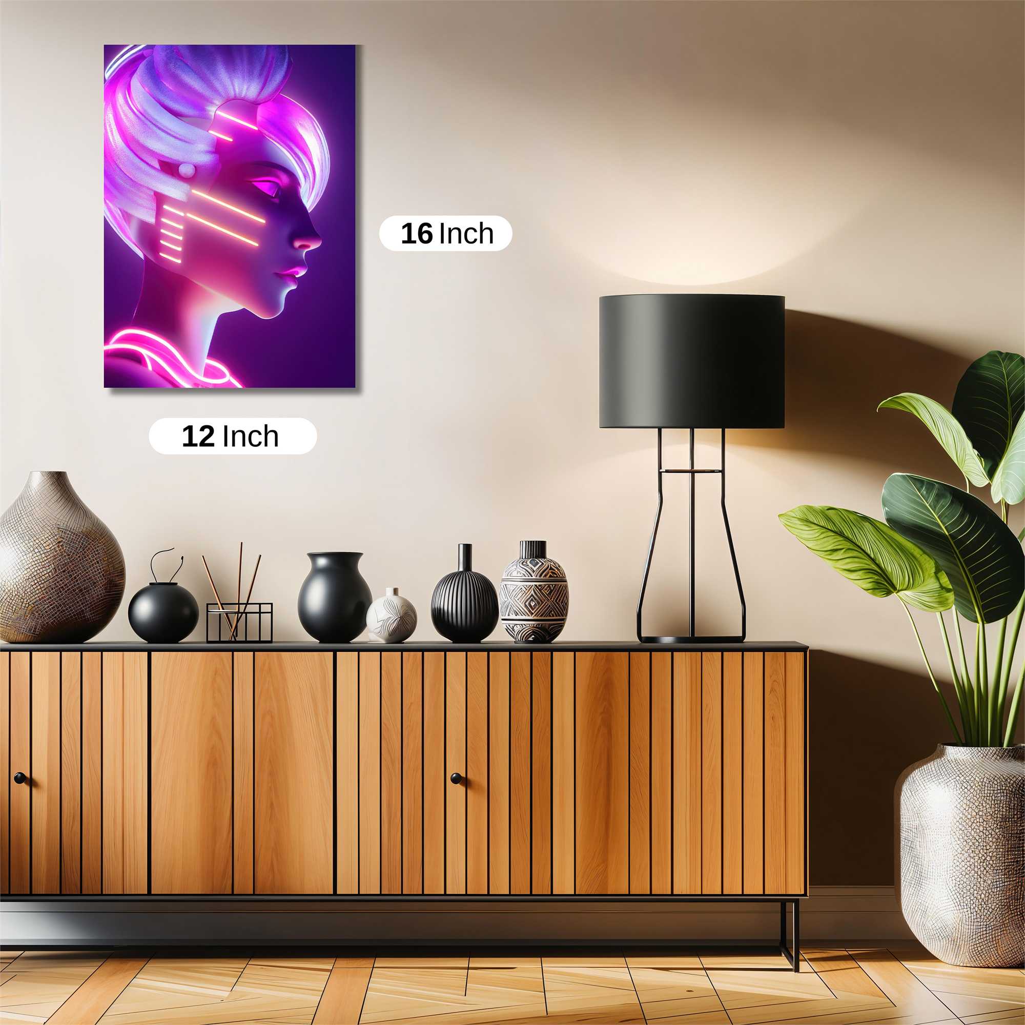 Neon Enigma Safe Wall Magnetic / M