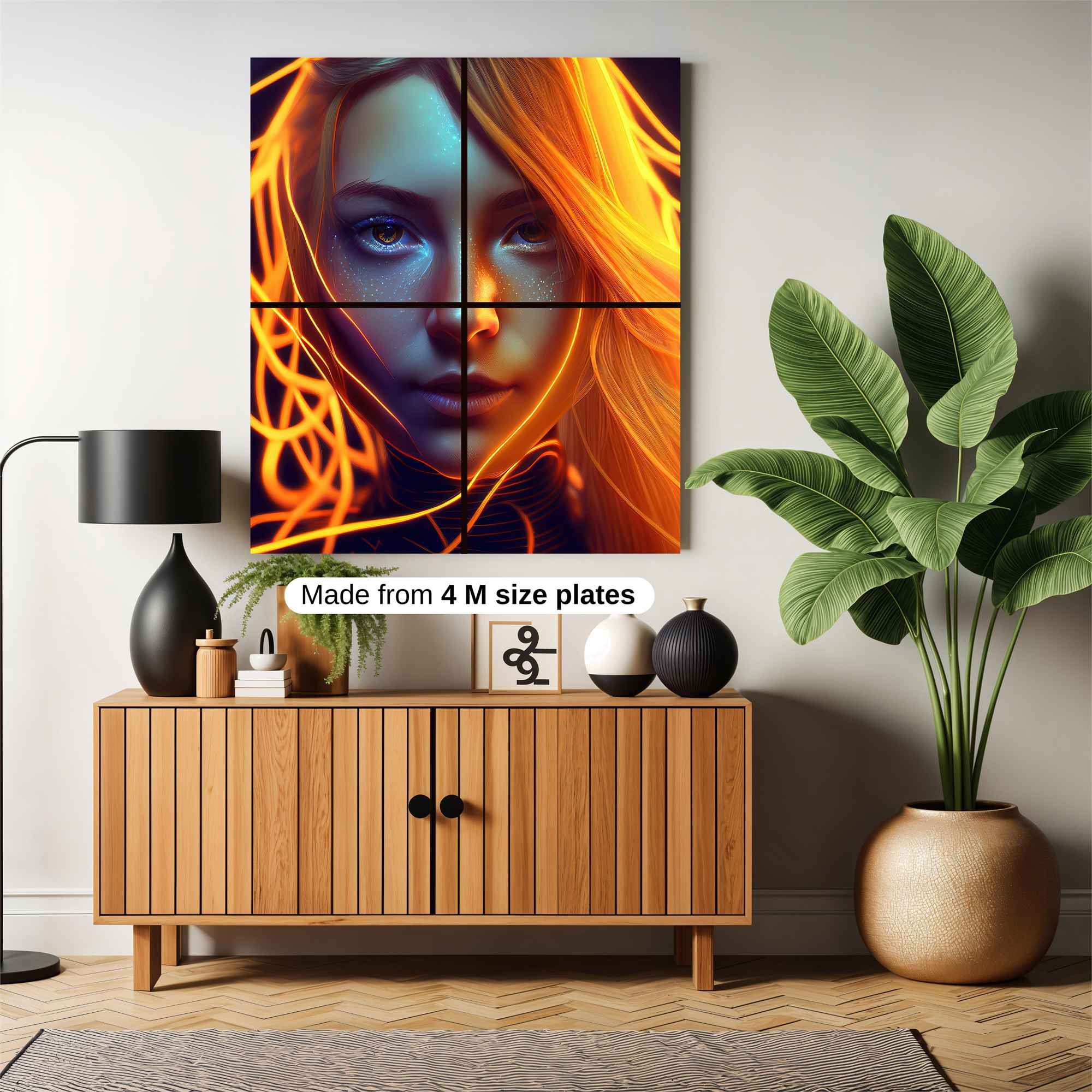 Neon Enigma Safe Wall Magnetic / M