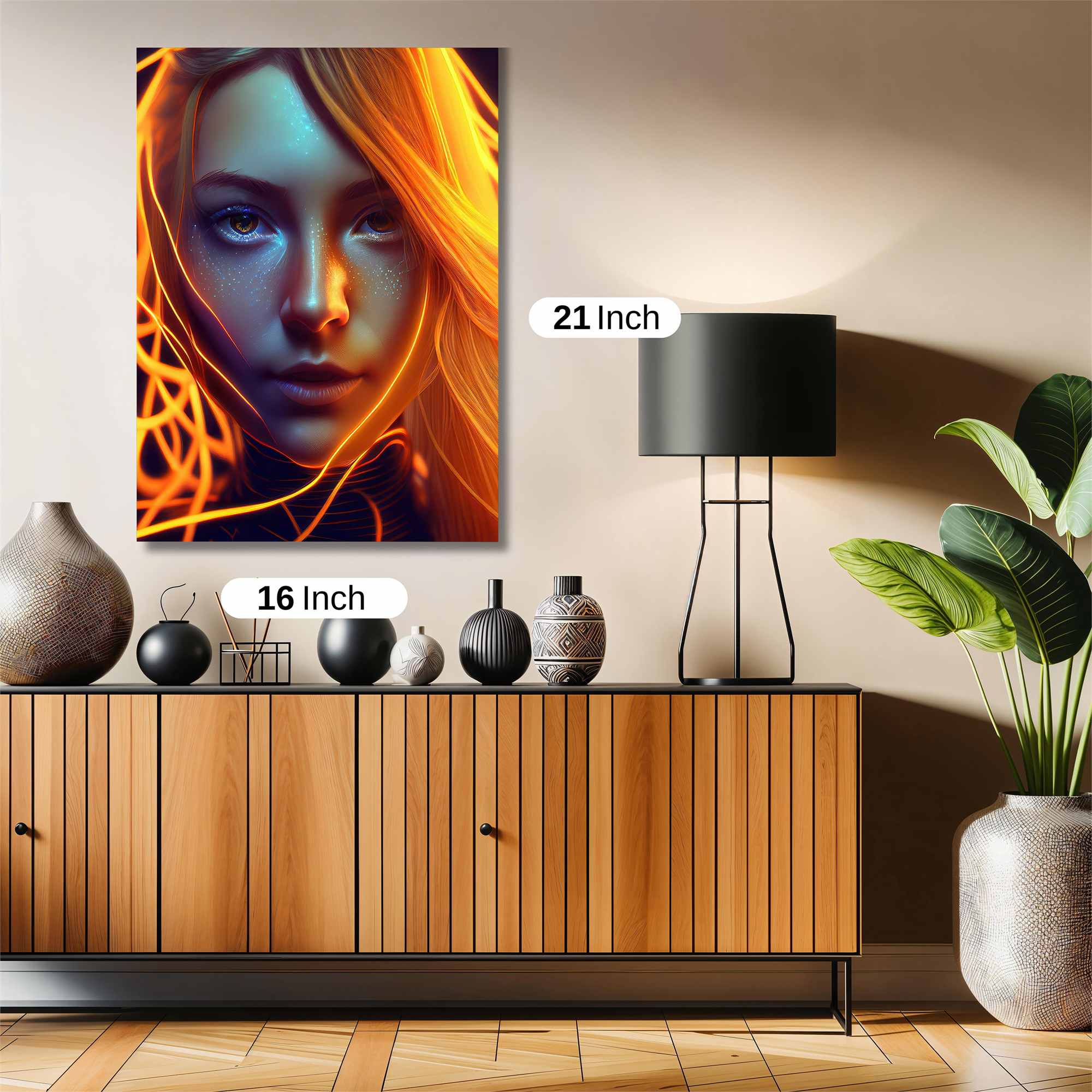 Neon Enigma Safe Wall Magnetic / M