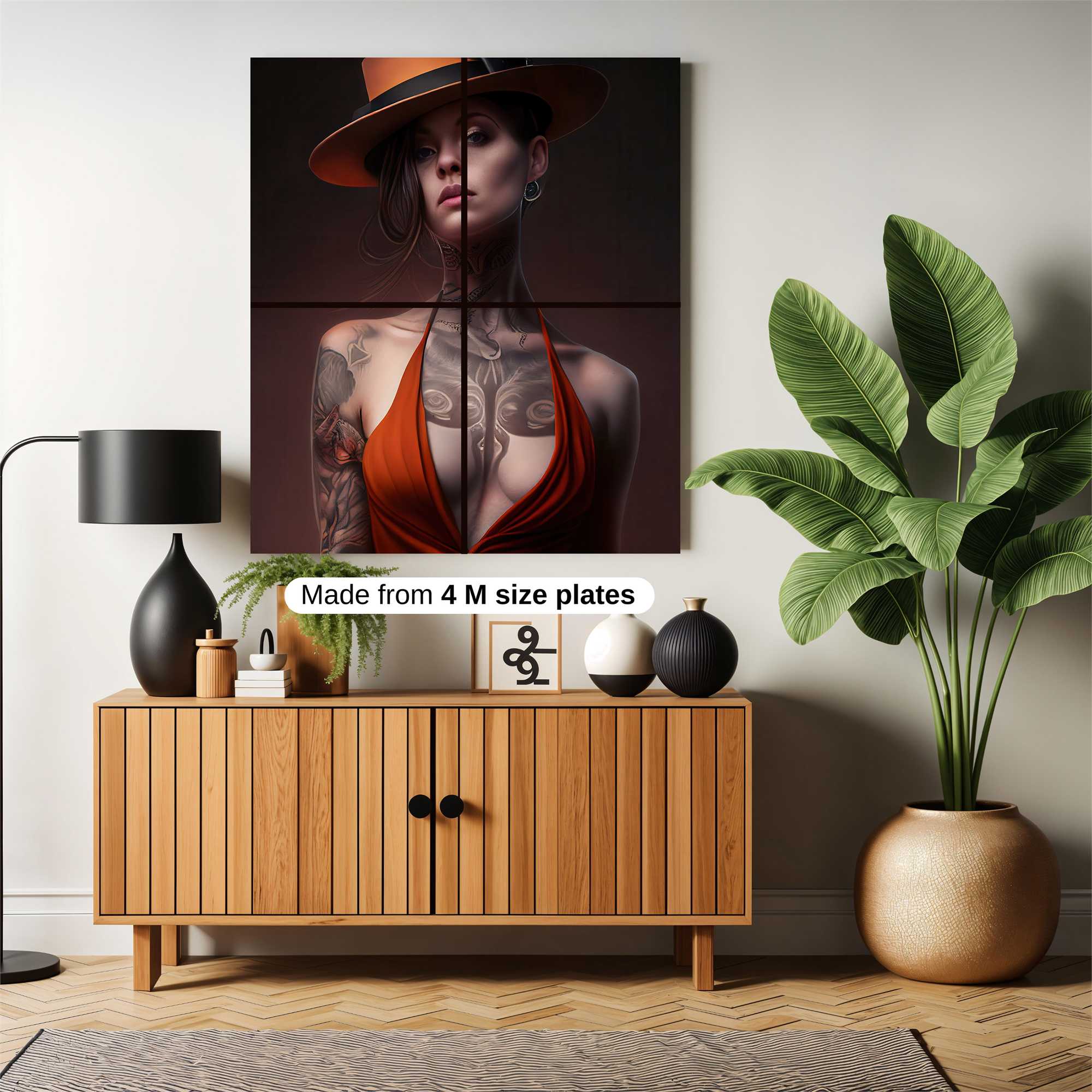 Ink Elegance Safe Wall Magnetic / M
