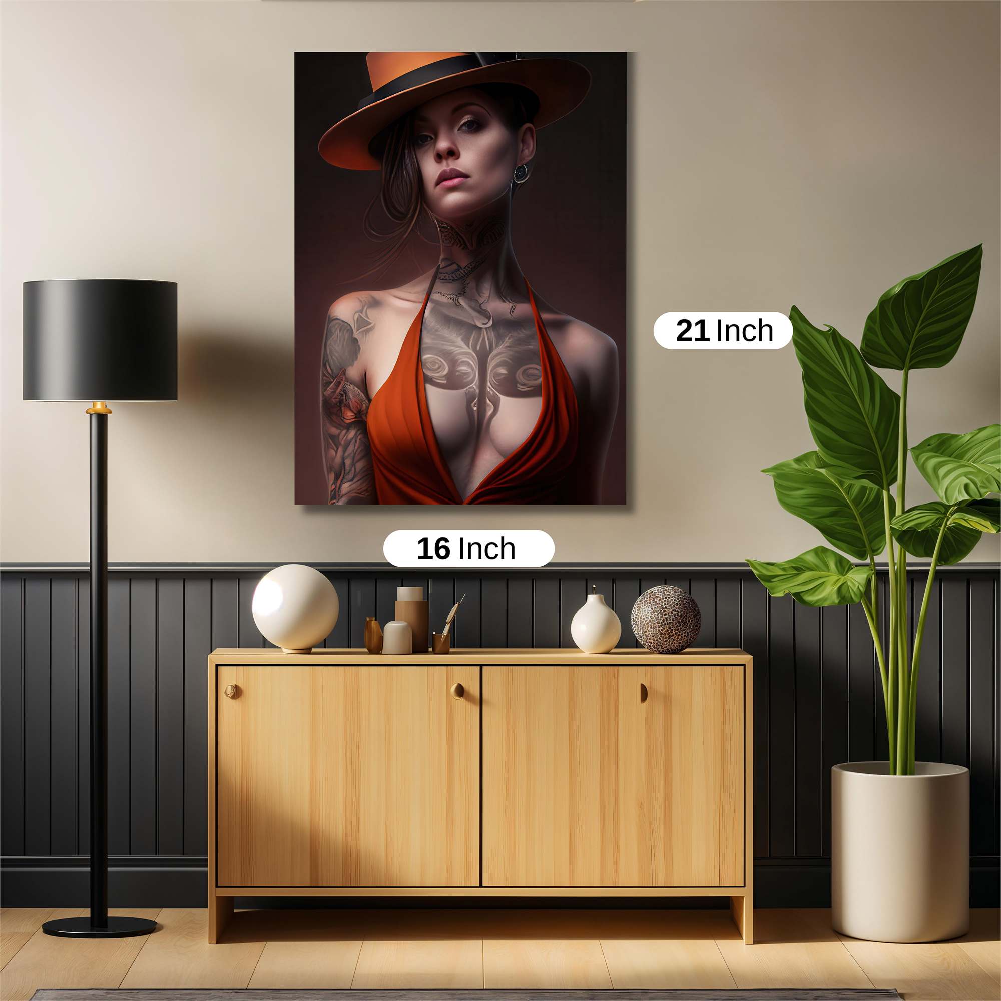 Ink Elegance Safe Wall Magnetic / M
