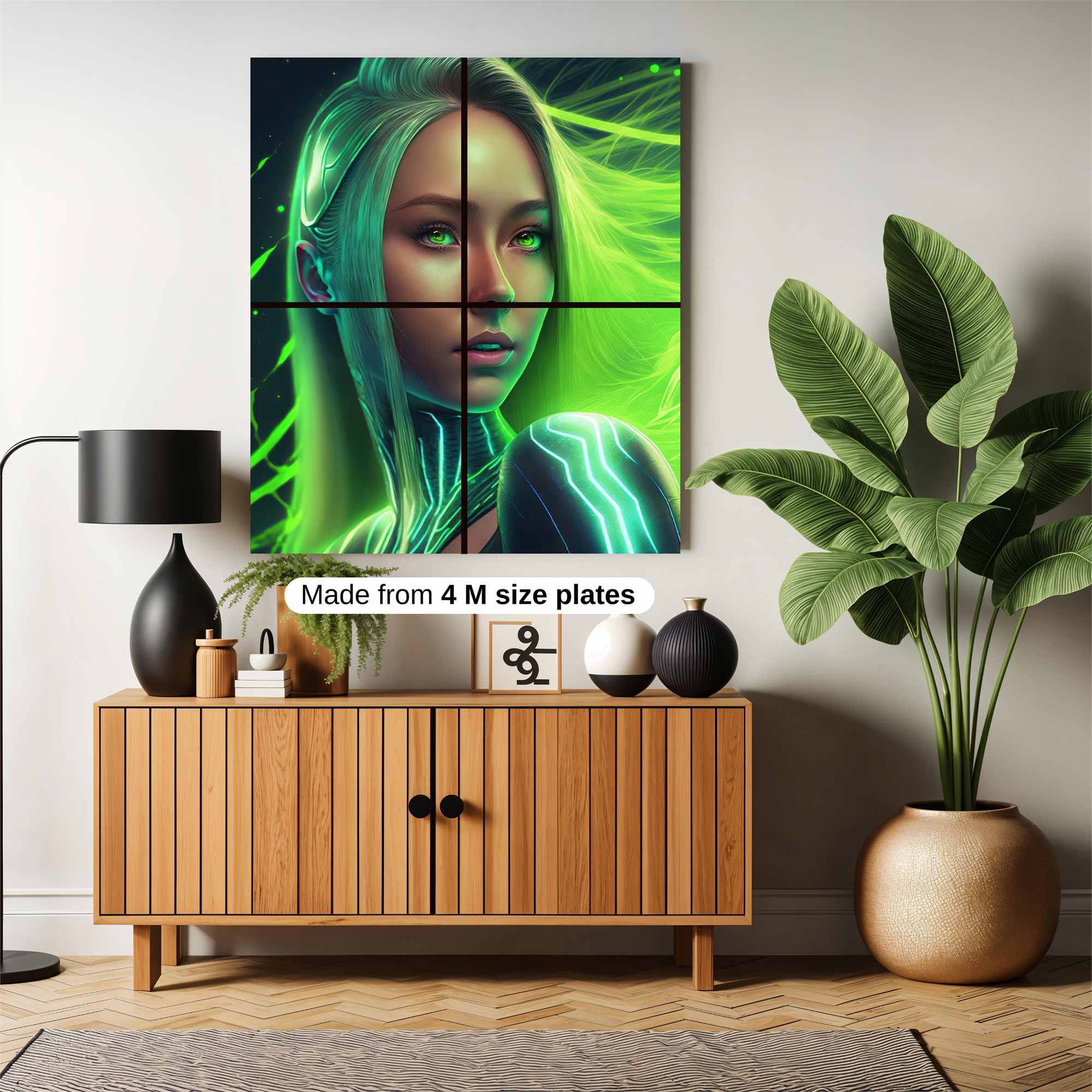 Neon Enigma Safe Wall Magnetic / M