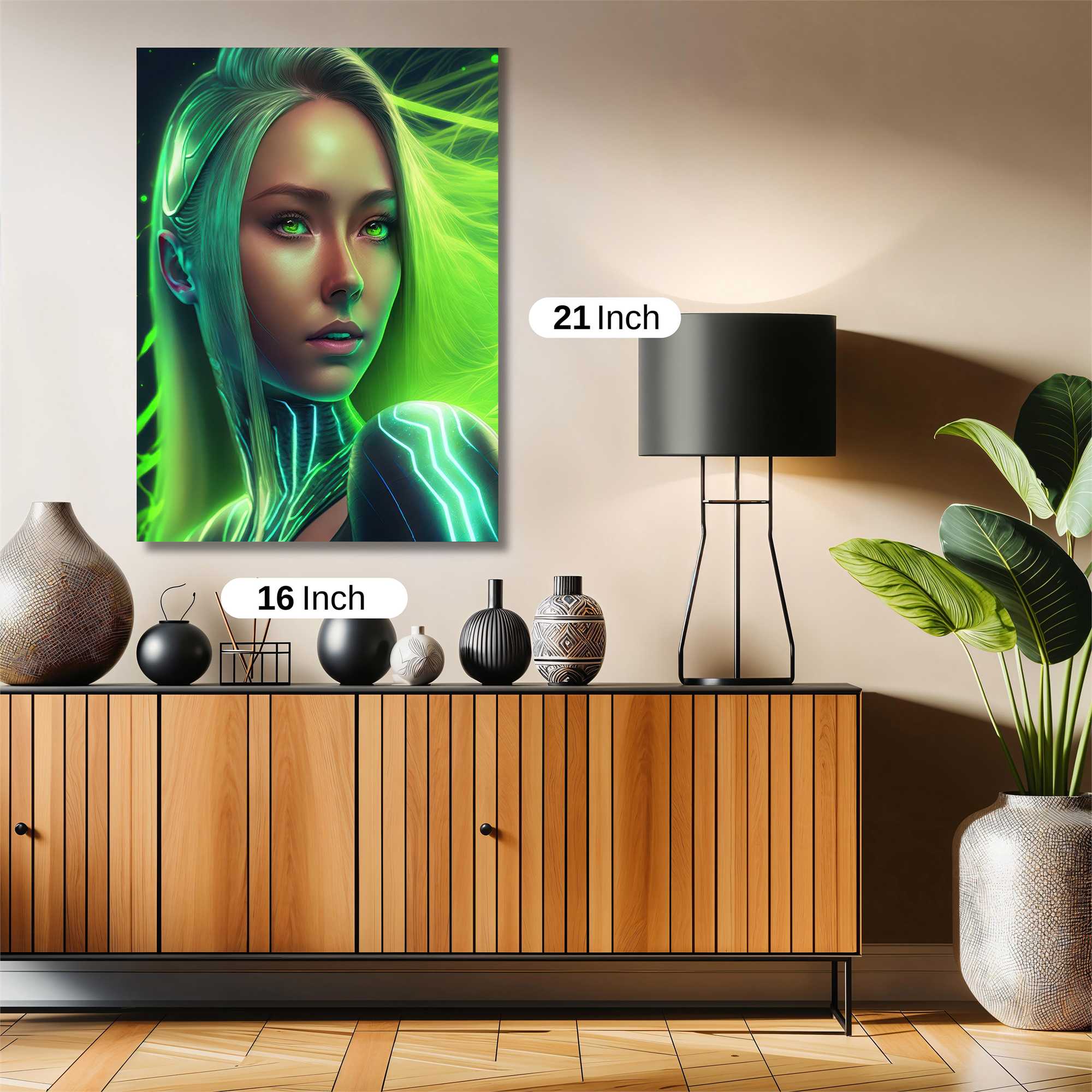 Neon Enigma Safe Wall Magnetic / M