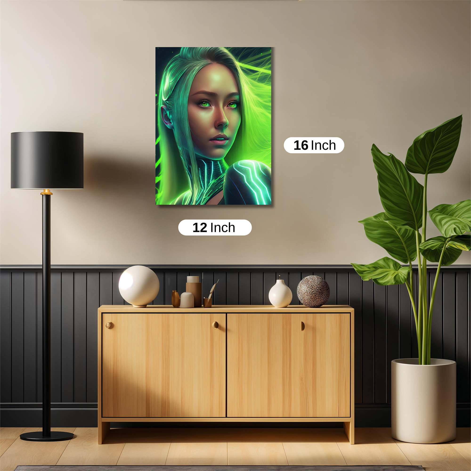 Neon Enigma Safe Wall Magnetic / M