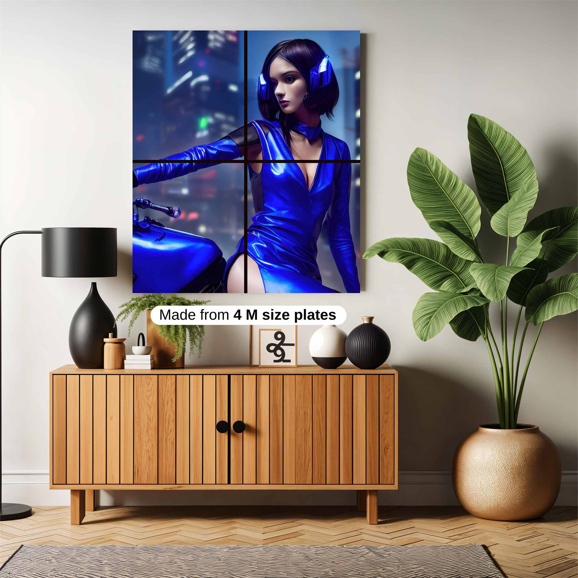 Cyber Enigma Safe Wall Magnetic / M